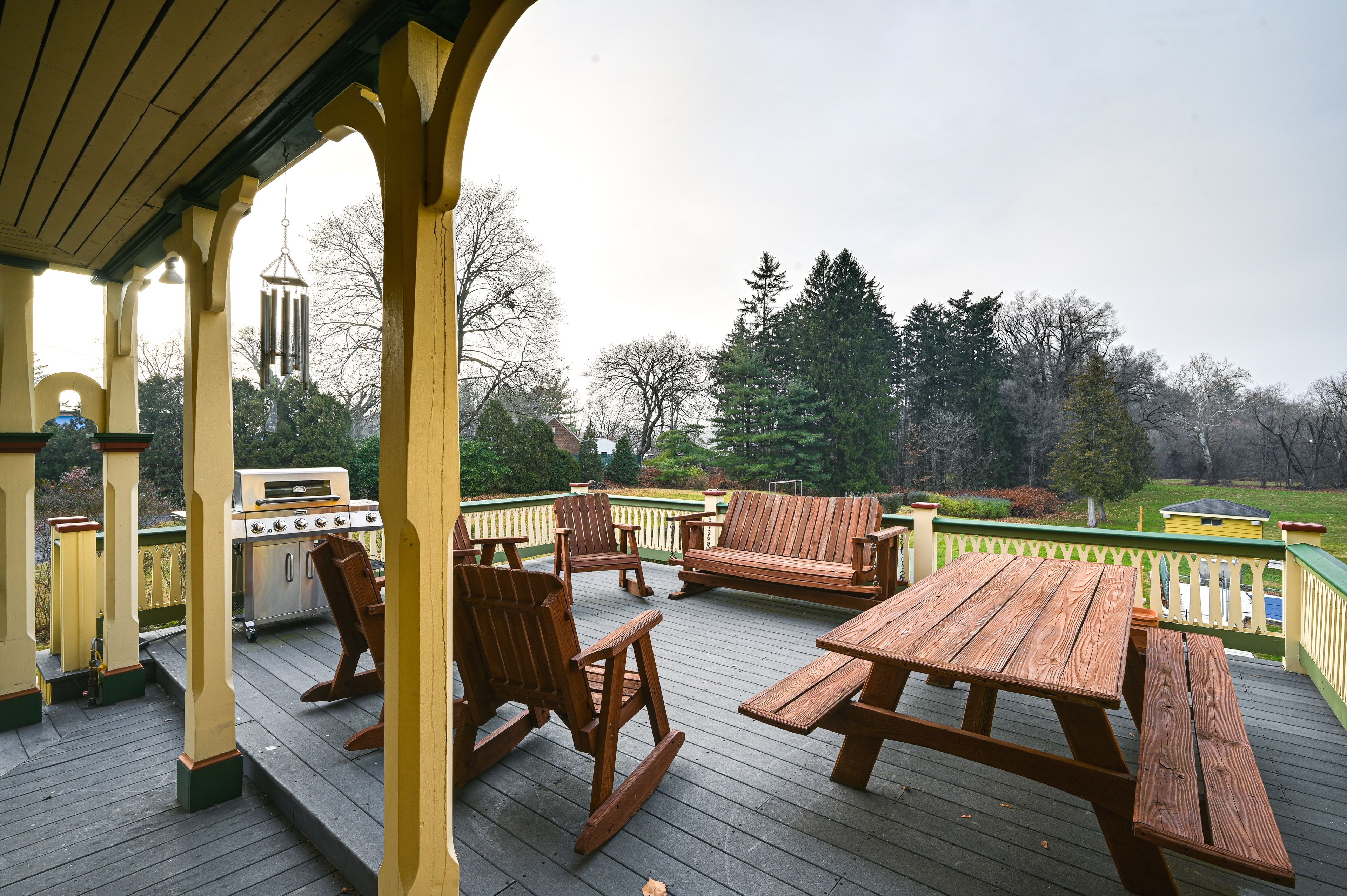 Rear Deck | Additional Outdoor Dining | Gas Grill