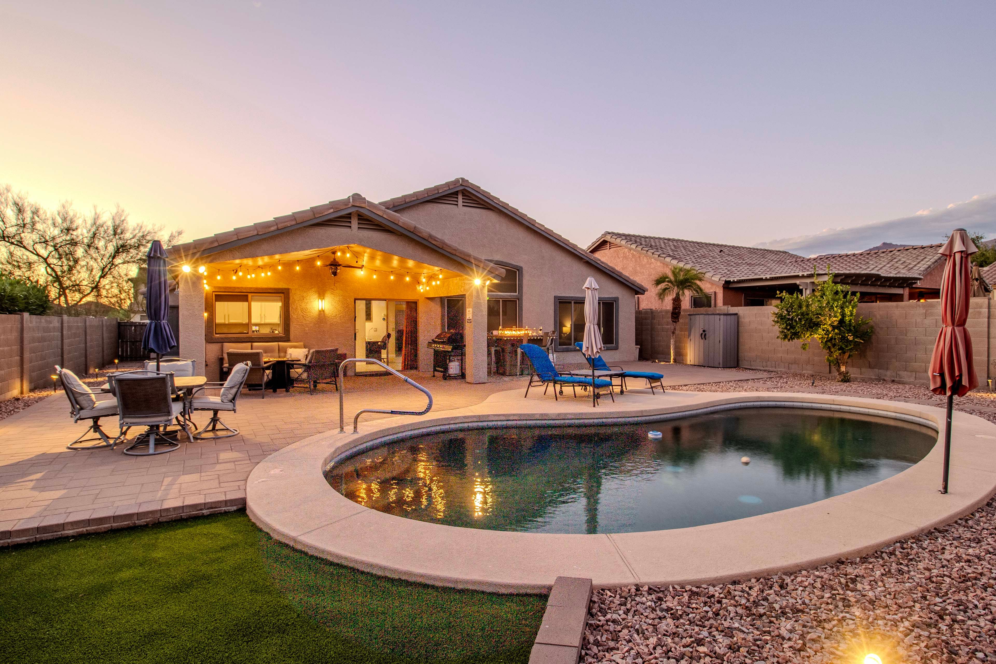 Gold Canyon Vacation Rental | 3BR | 2BA | 1 Step to Enter | 1,622 Sq Ft