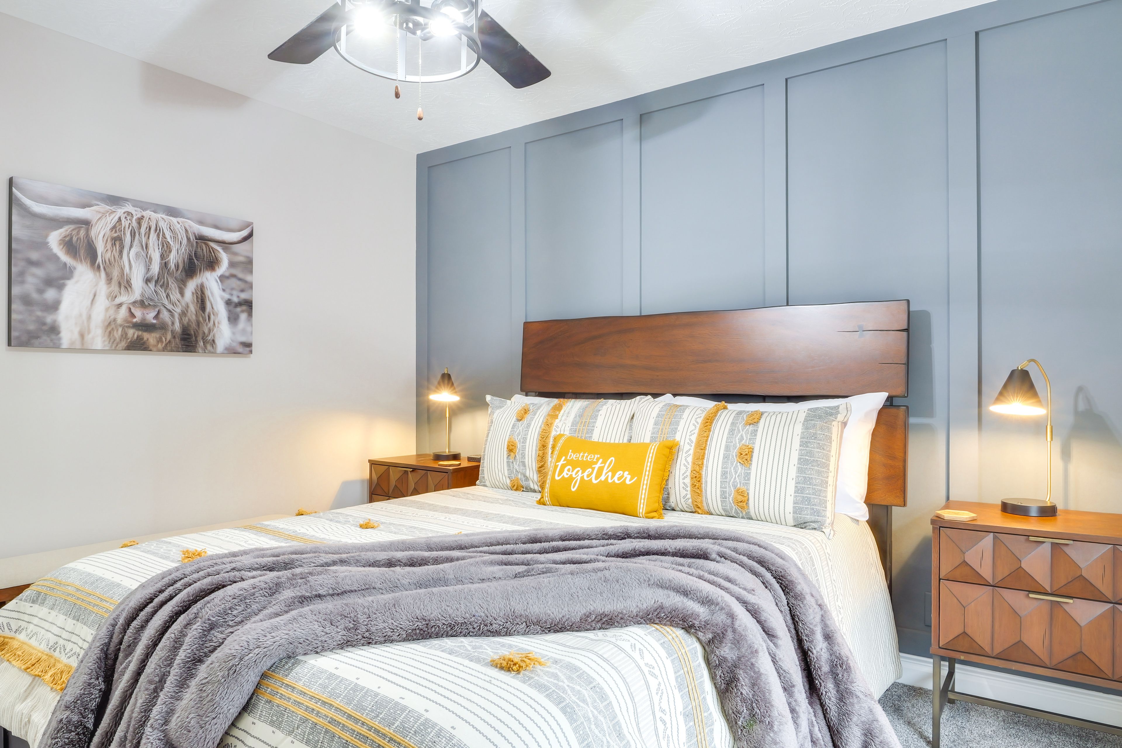 Bedroom 1 | 2nd Floor | Queen Bed | Linens Provided