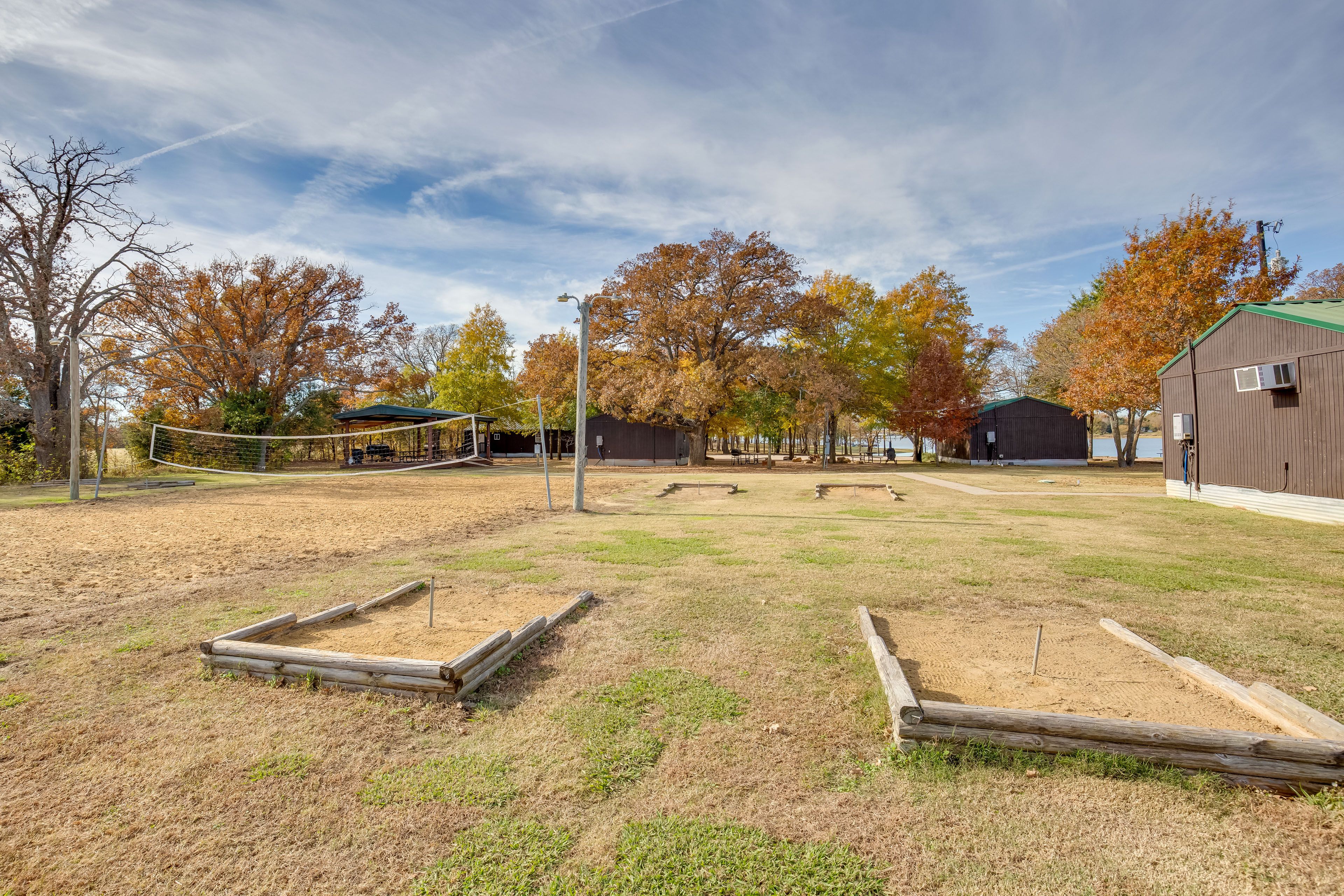 Shared Sand Volleyball Court