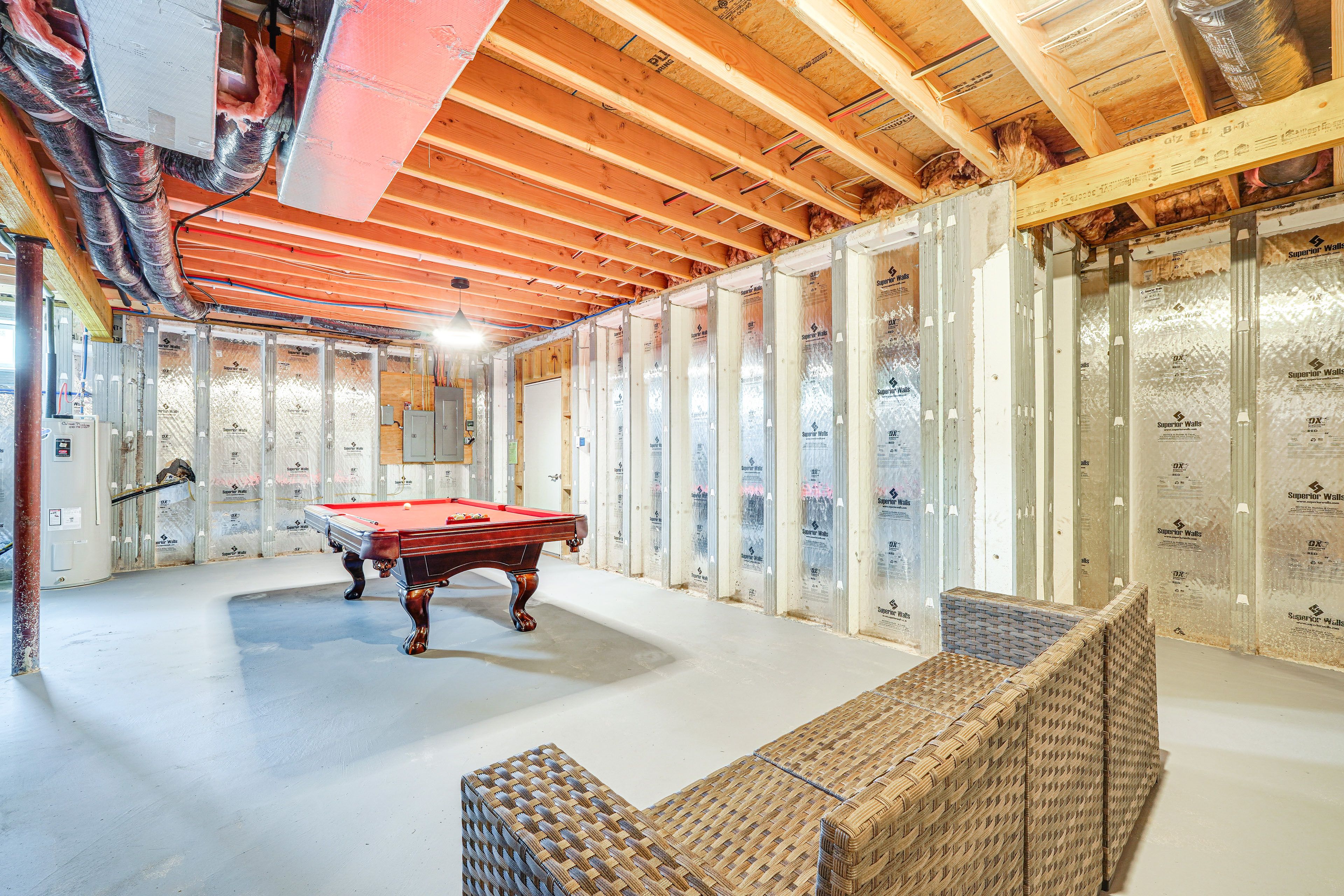 Game Room | Pool Table | Basement Level