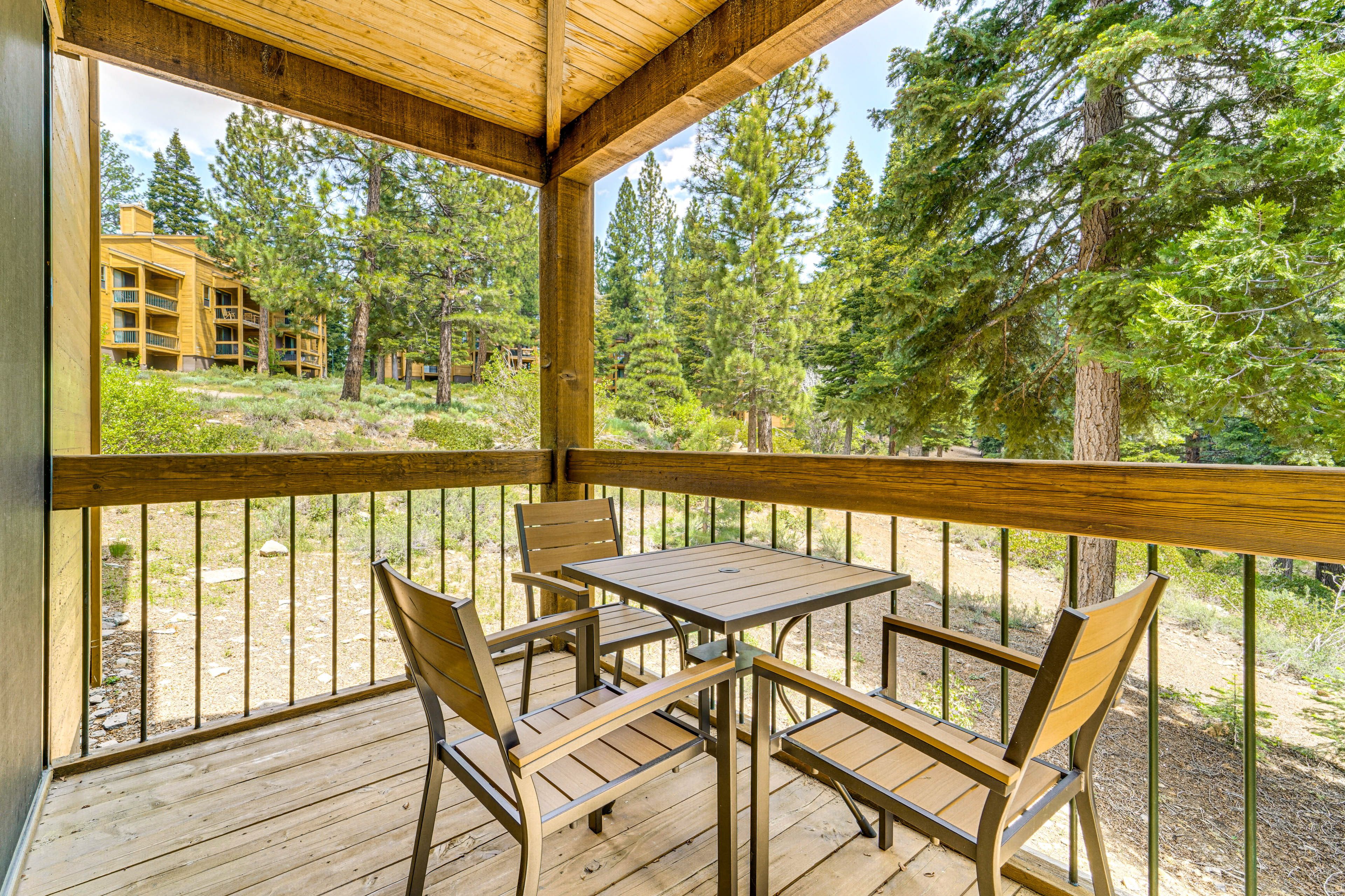 Private Balcony | Forested Views