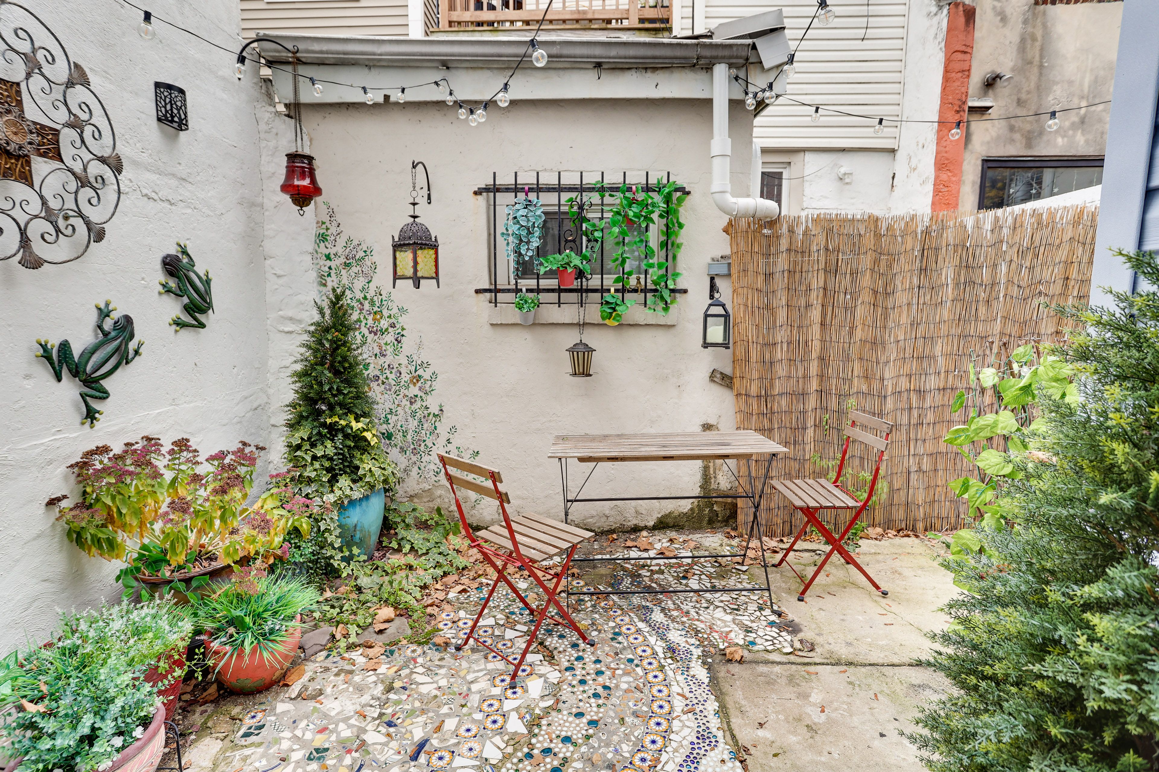 Outdoor Space | Large Private Patio | String Lights