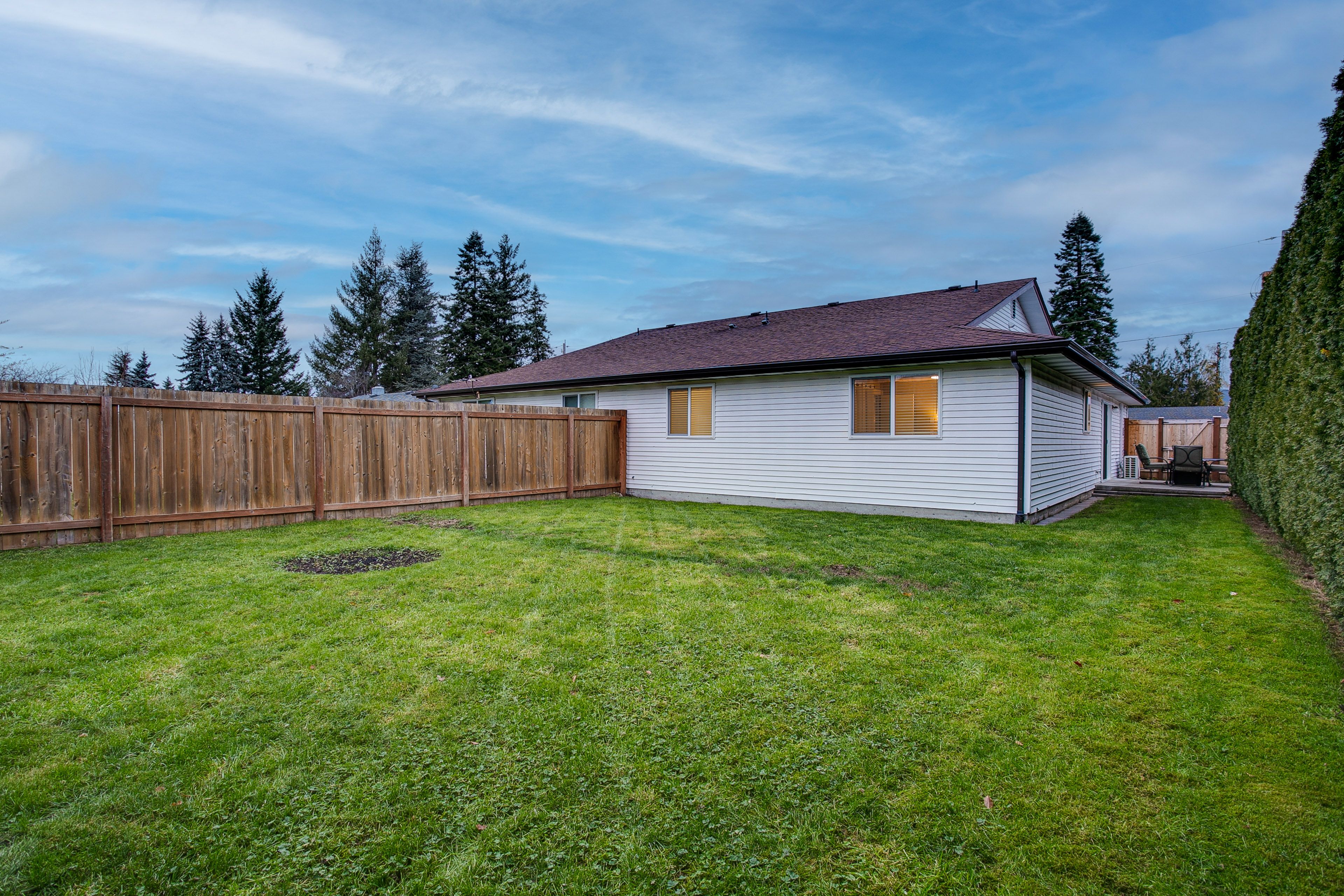 Fenced-In Backyard