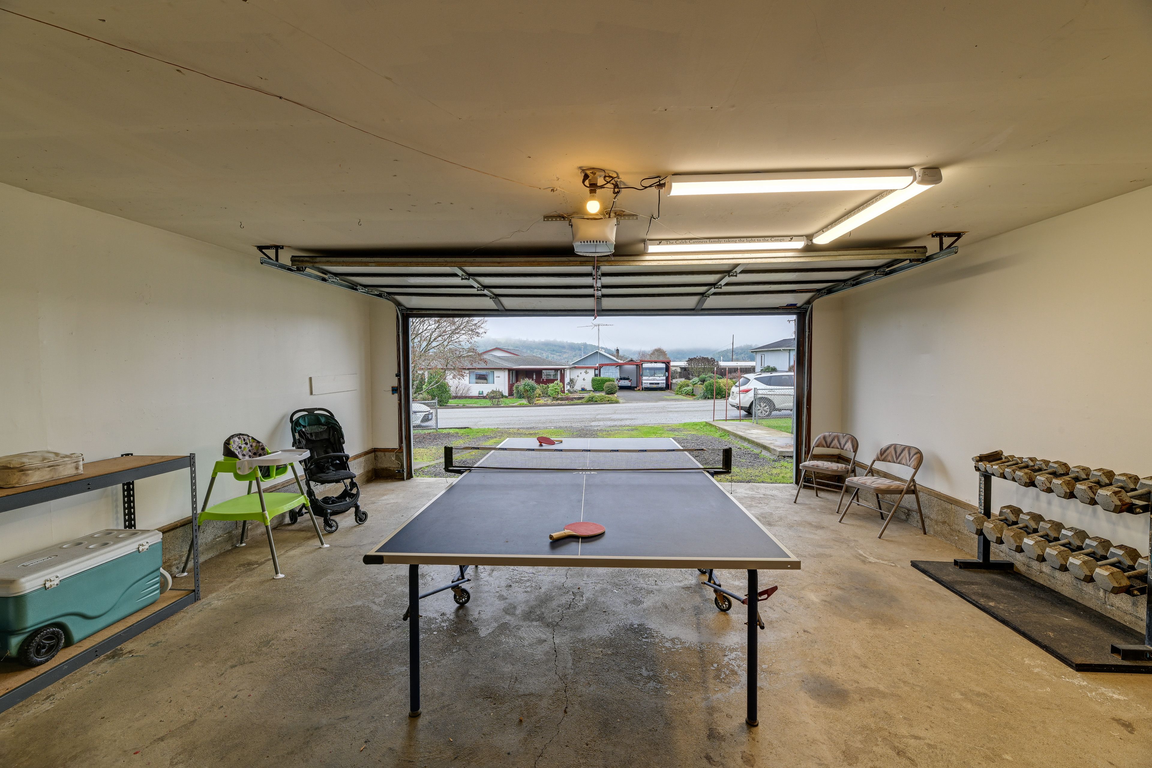 House Exterior | Garage | Ping-Pong Table