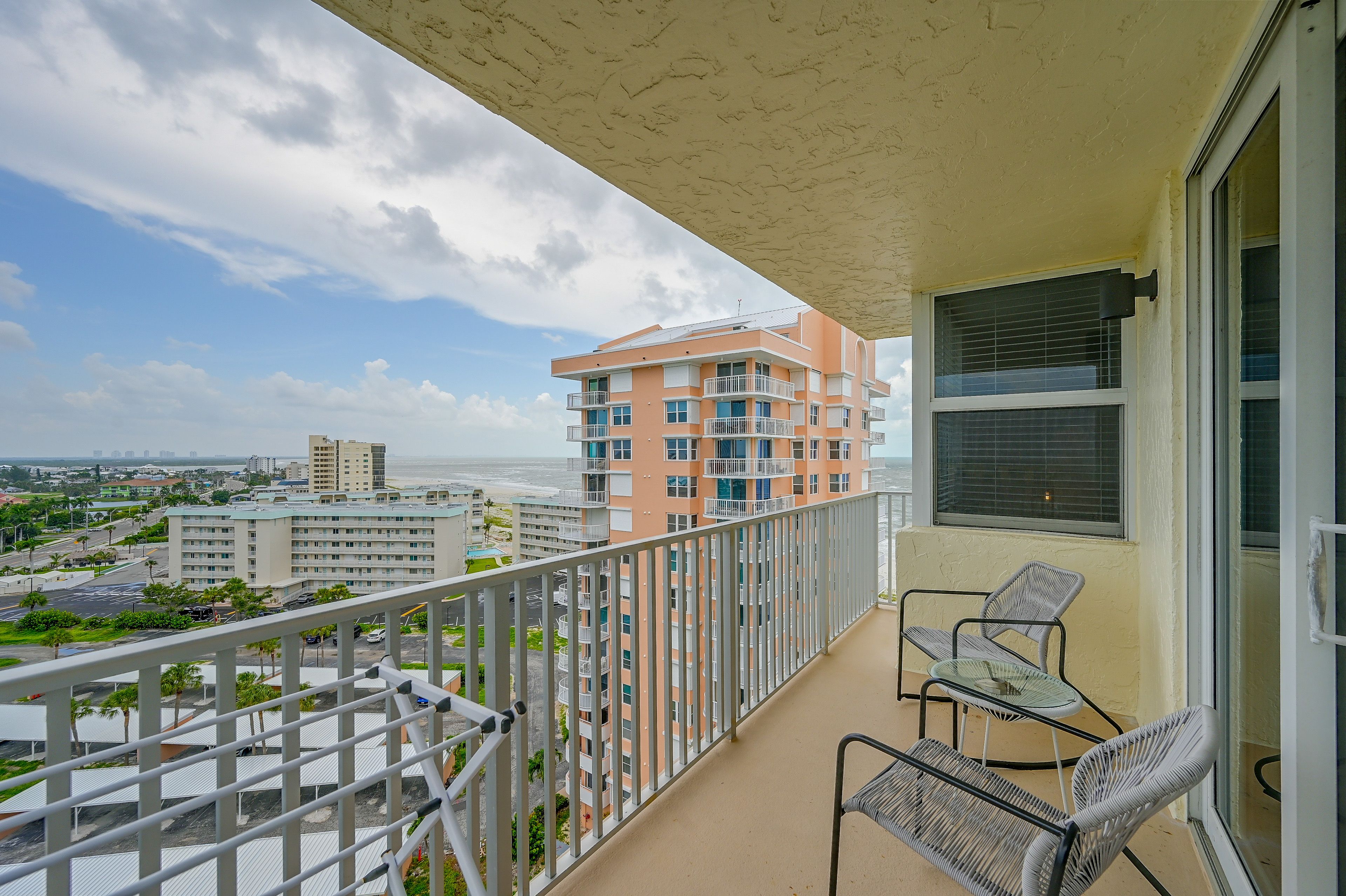 Studio Exterior | Furnished Balcony | Beach & Ocean Views