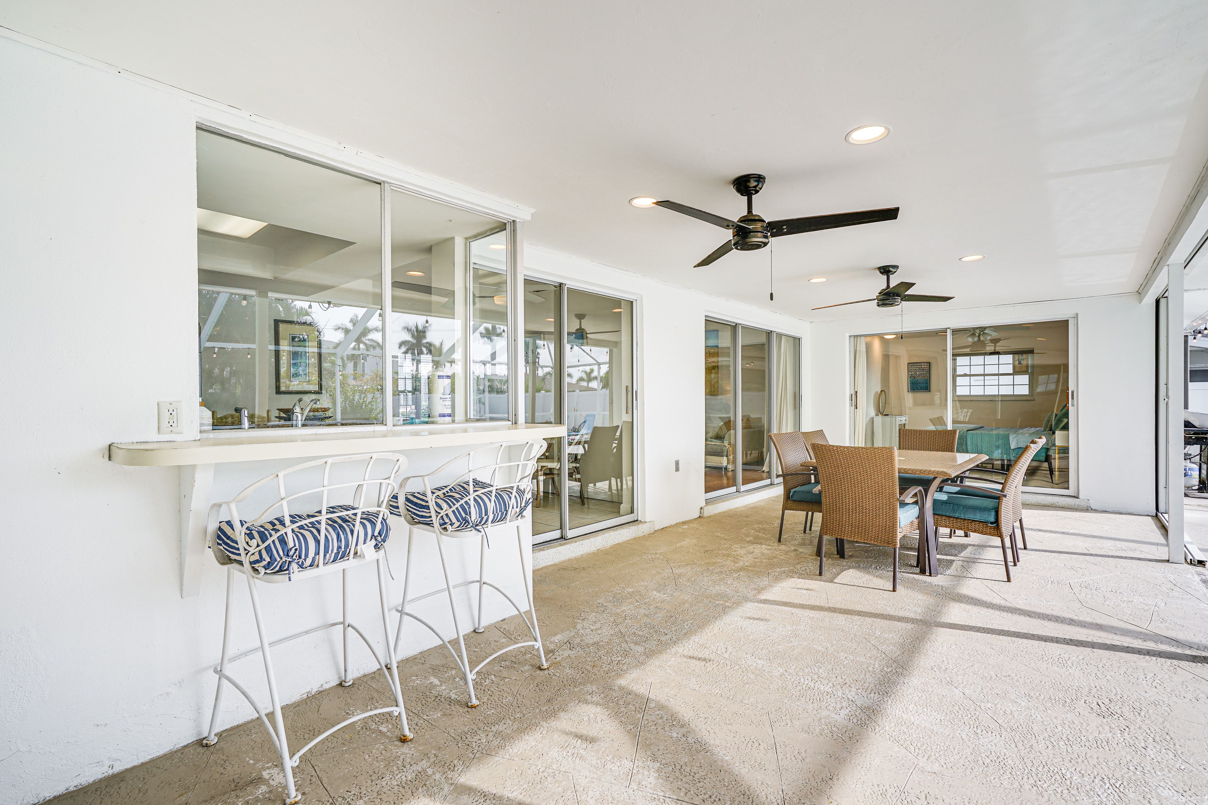 Covered Patio | Outdoor Dining Area