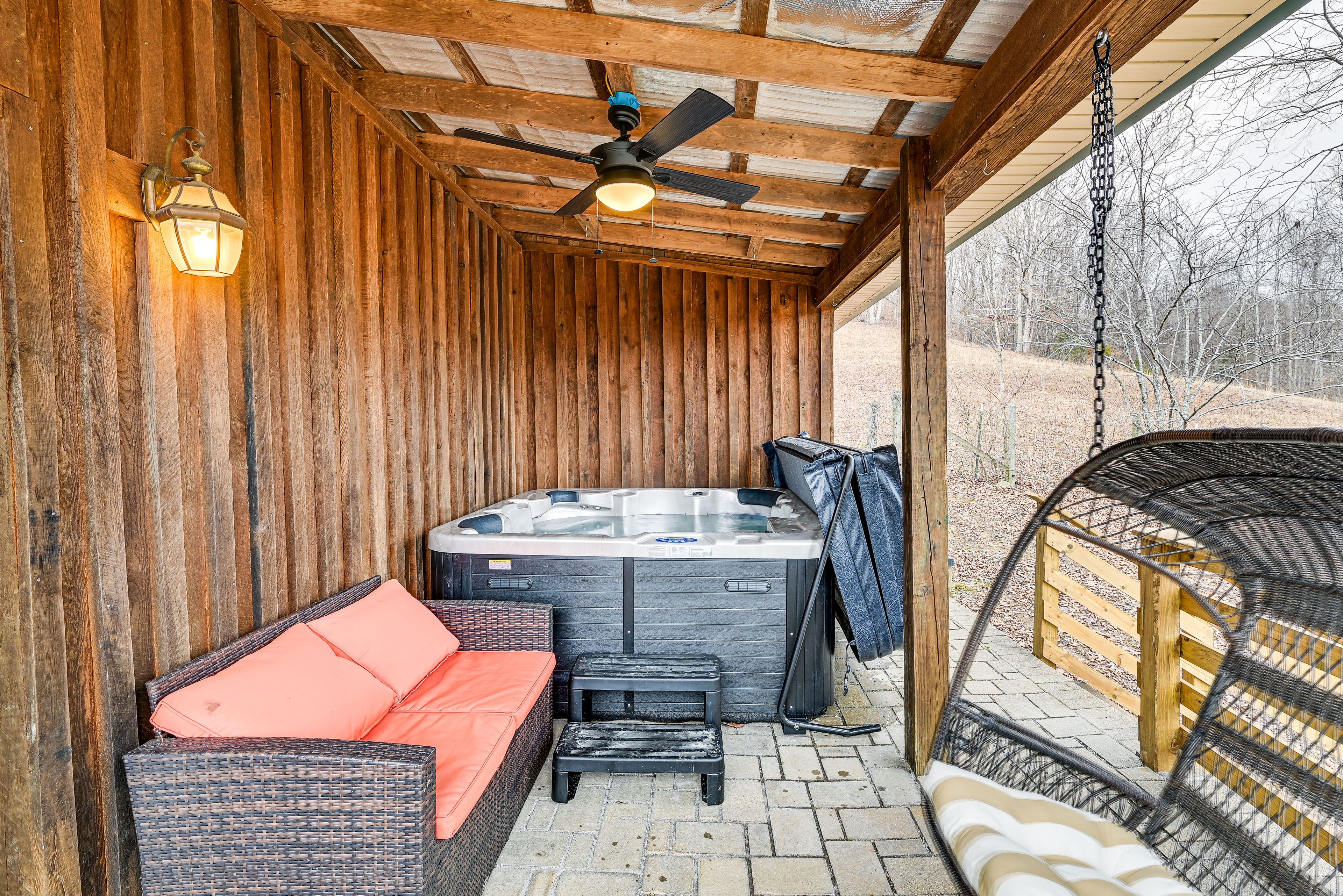 Outdoor Space | Covered Patio | Gas Grill | Hot Tub