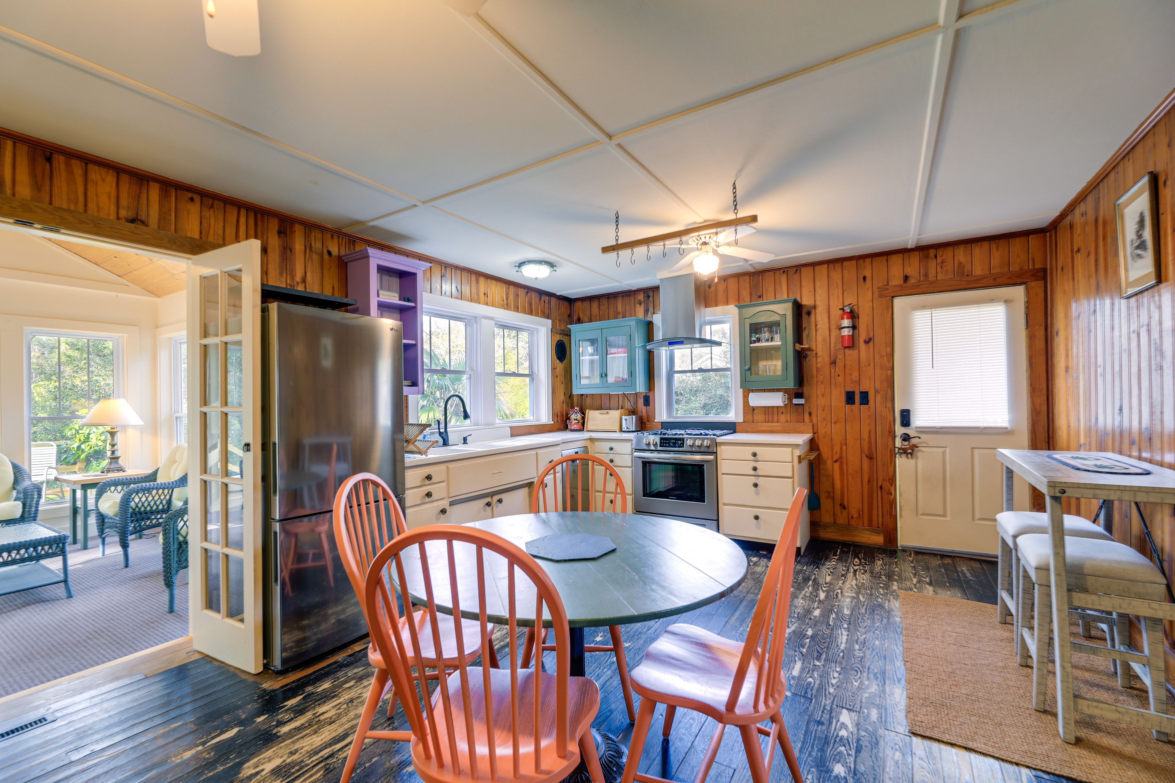 Atlantic Vacation Rental | 3BR | 1BA | 1,241 Sq Ft | Stairs Required to Enter