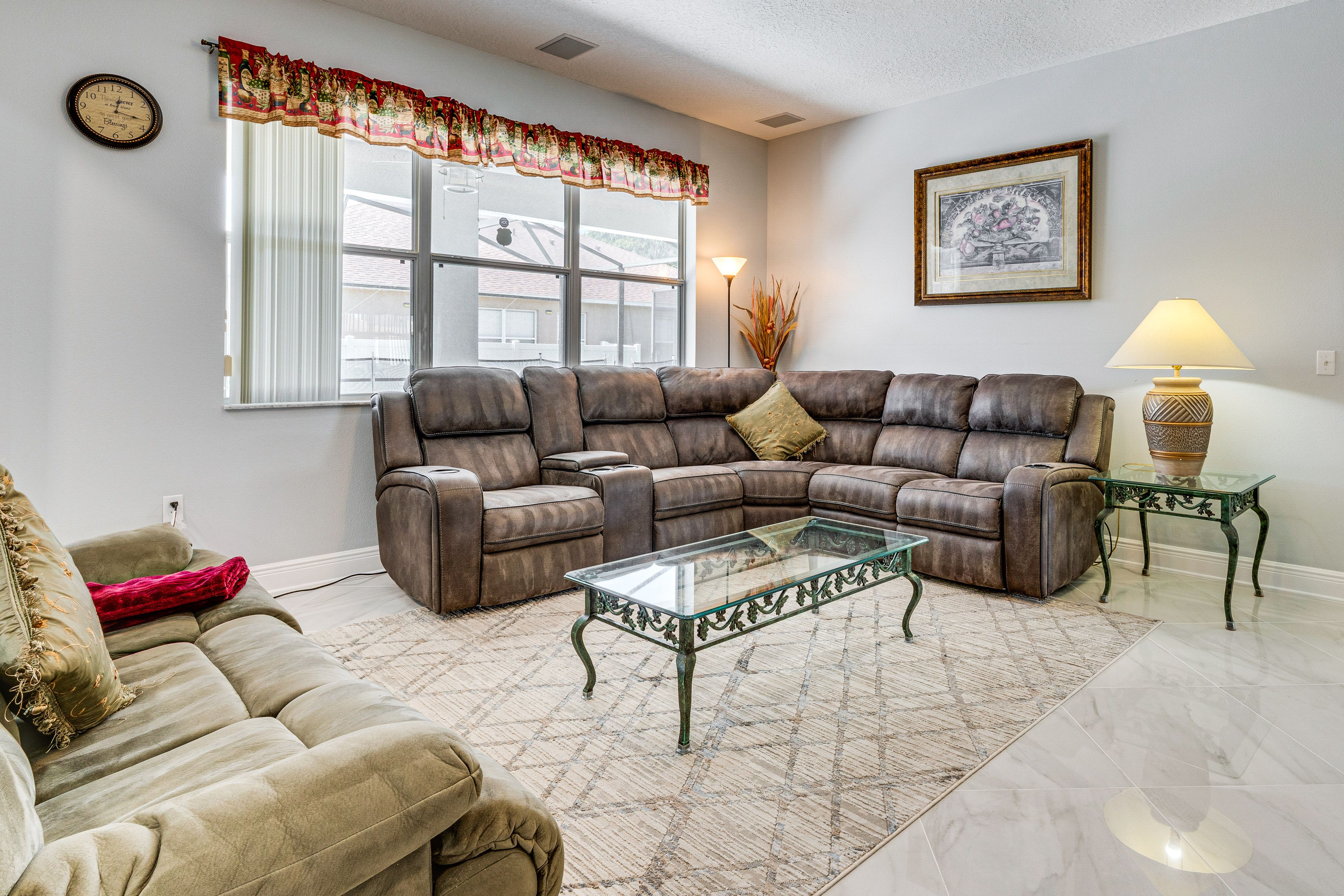 Living Room | 1st Floor | Central A/C & Heating