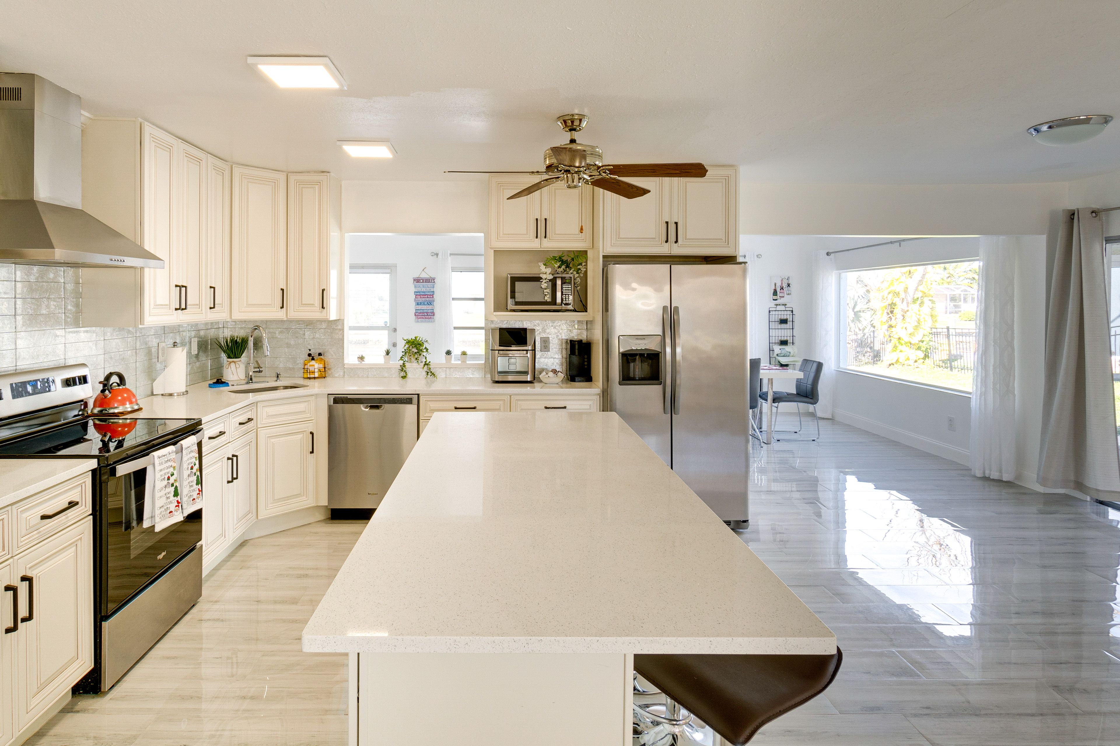 Kitchen | Toaster Oven | Keurig Coffee Maker (Coffee Provided) | Cooking Basics