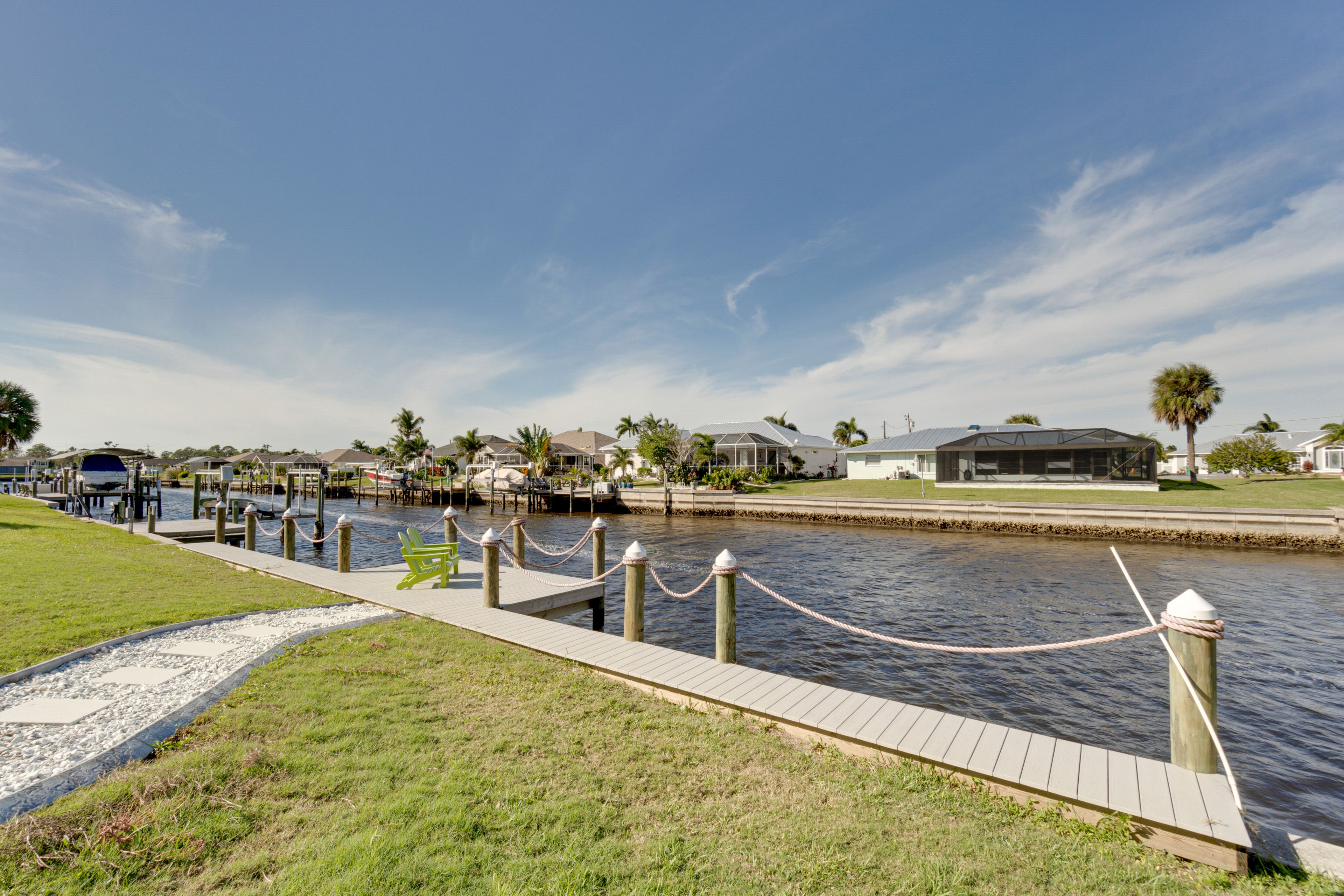 Deck | Water View | Private Lanai + Pool
