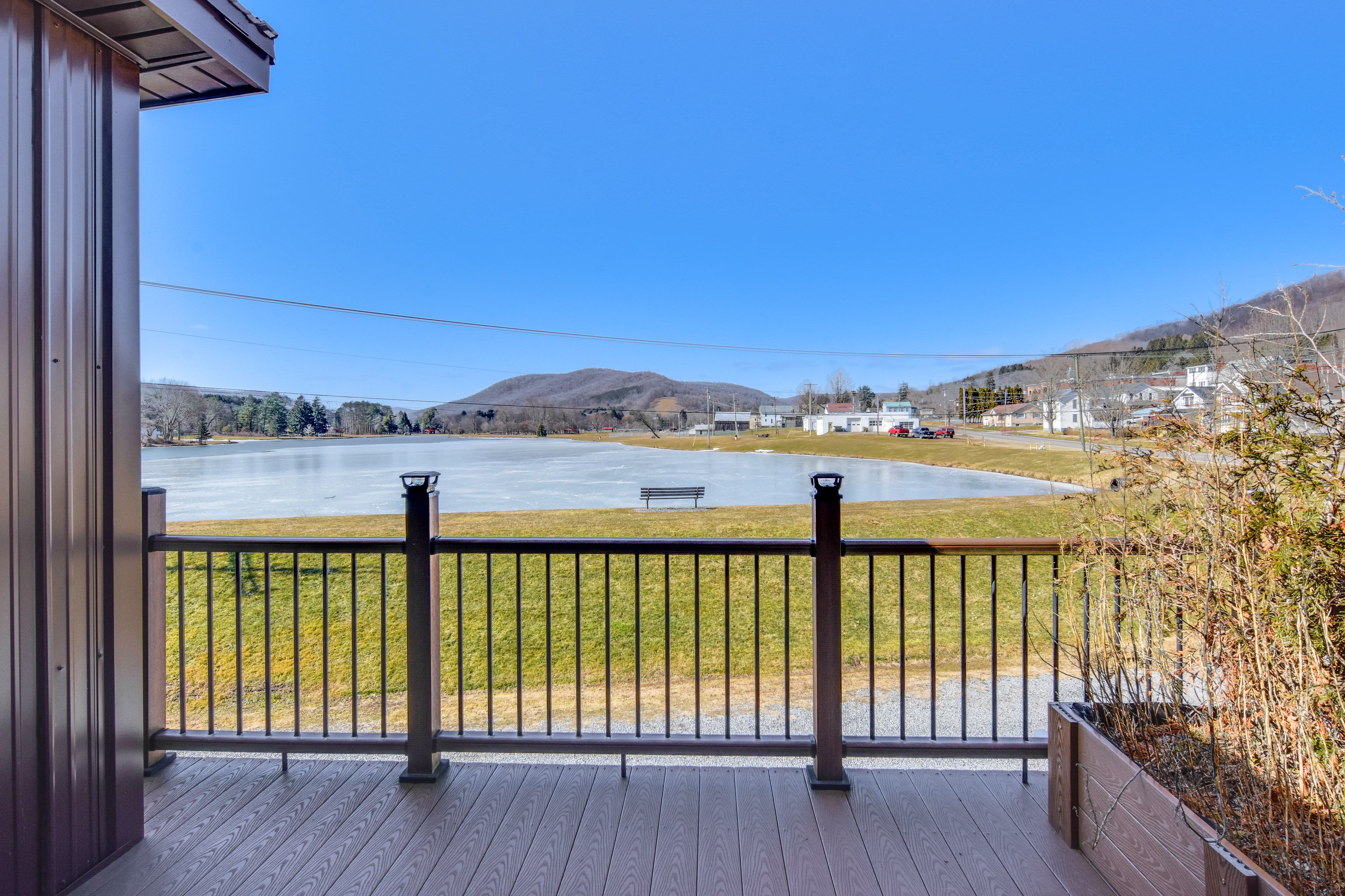 Balcony | Lake View | Single-Story Home