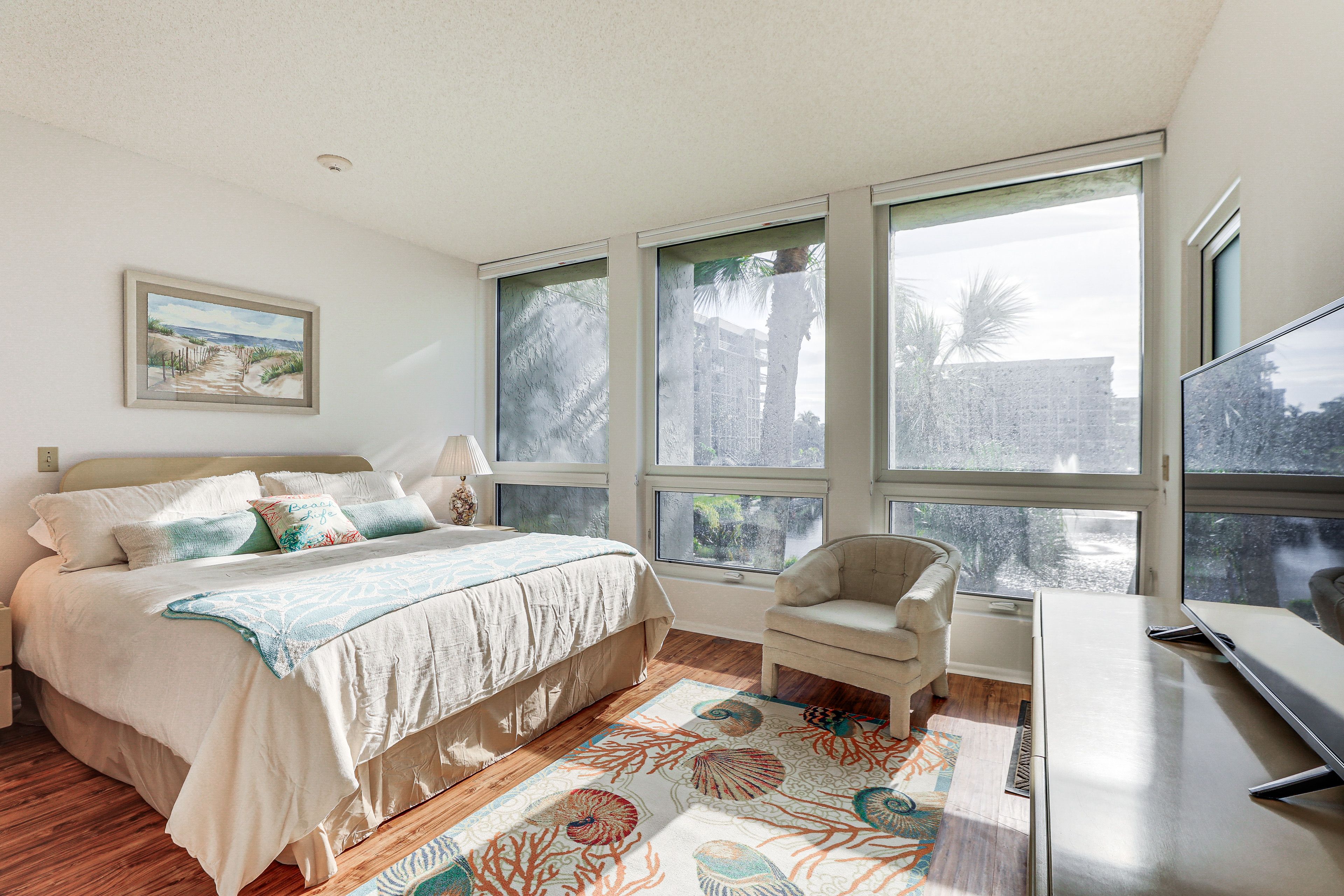 Bedroom 1 | King Bed | Patio Access