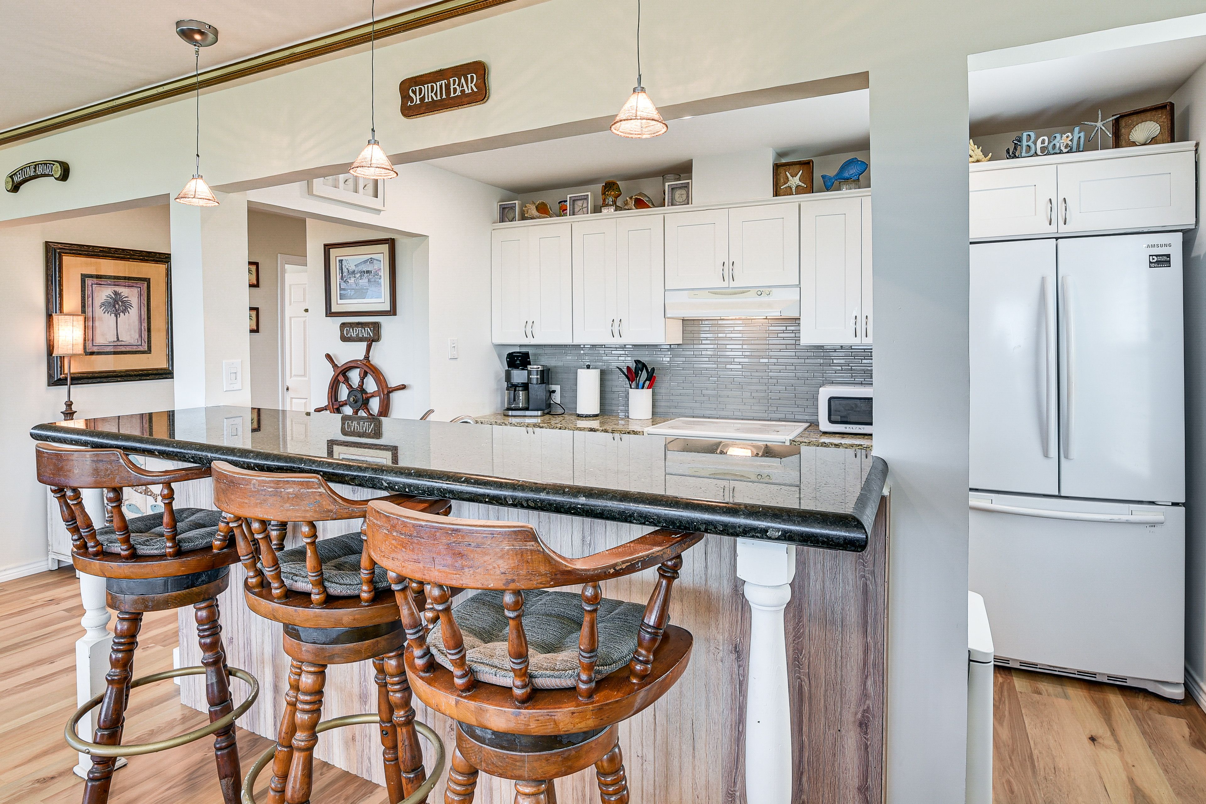 Kitchen | Basic Cooking Essentials | Breakfast Bar | Water Filter | 1,500 Sq Ft