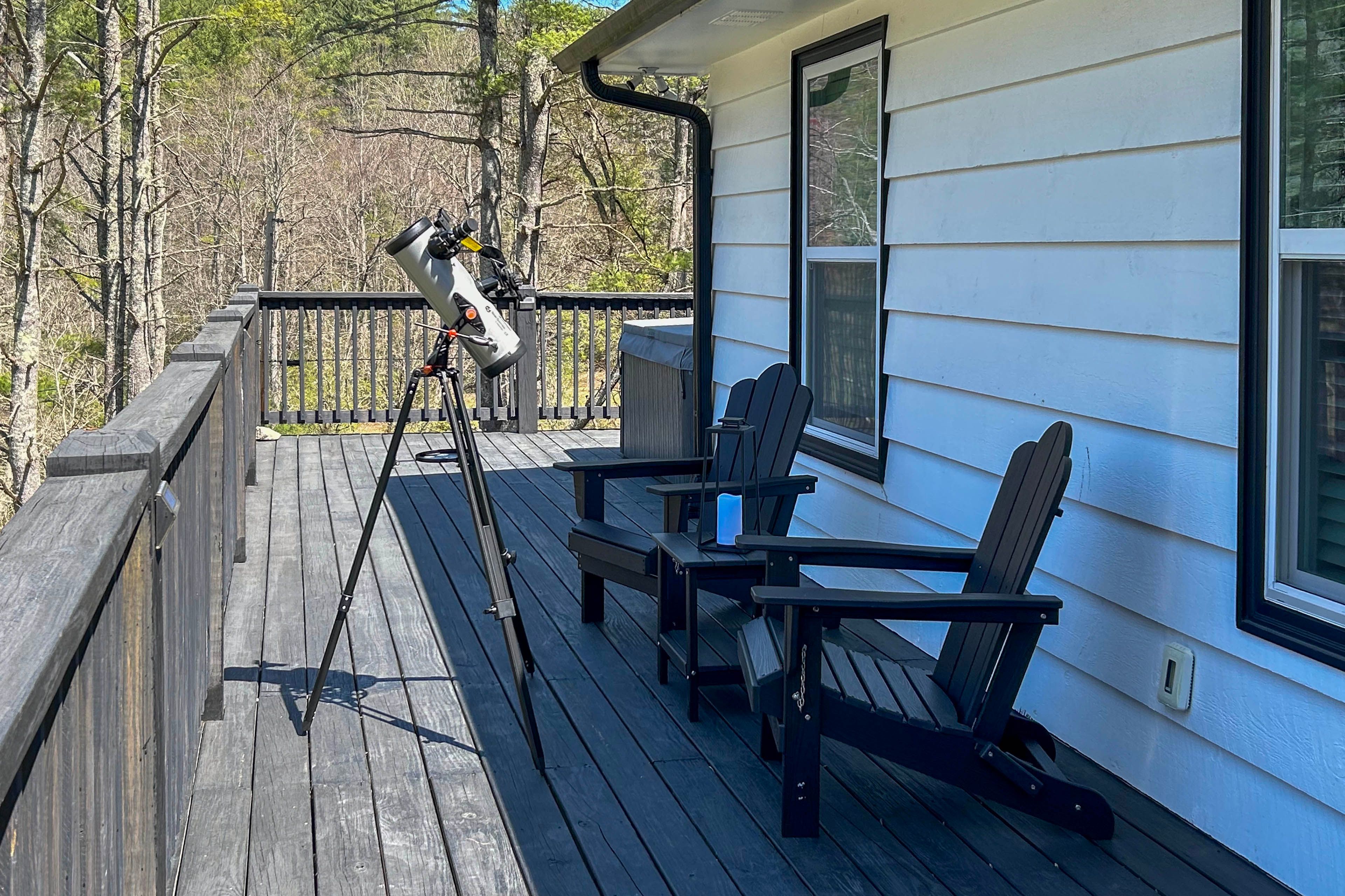 Deck | Hot Tub | Outdoor Seating