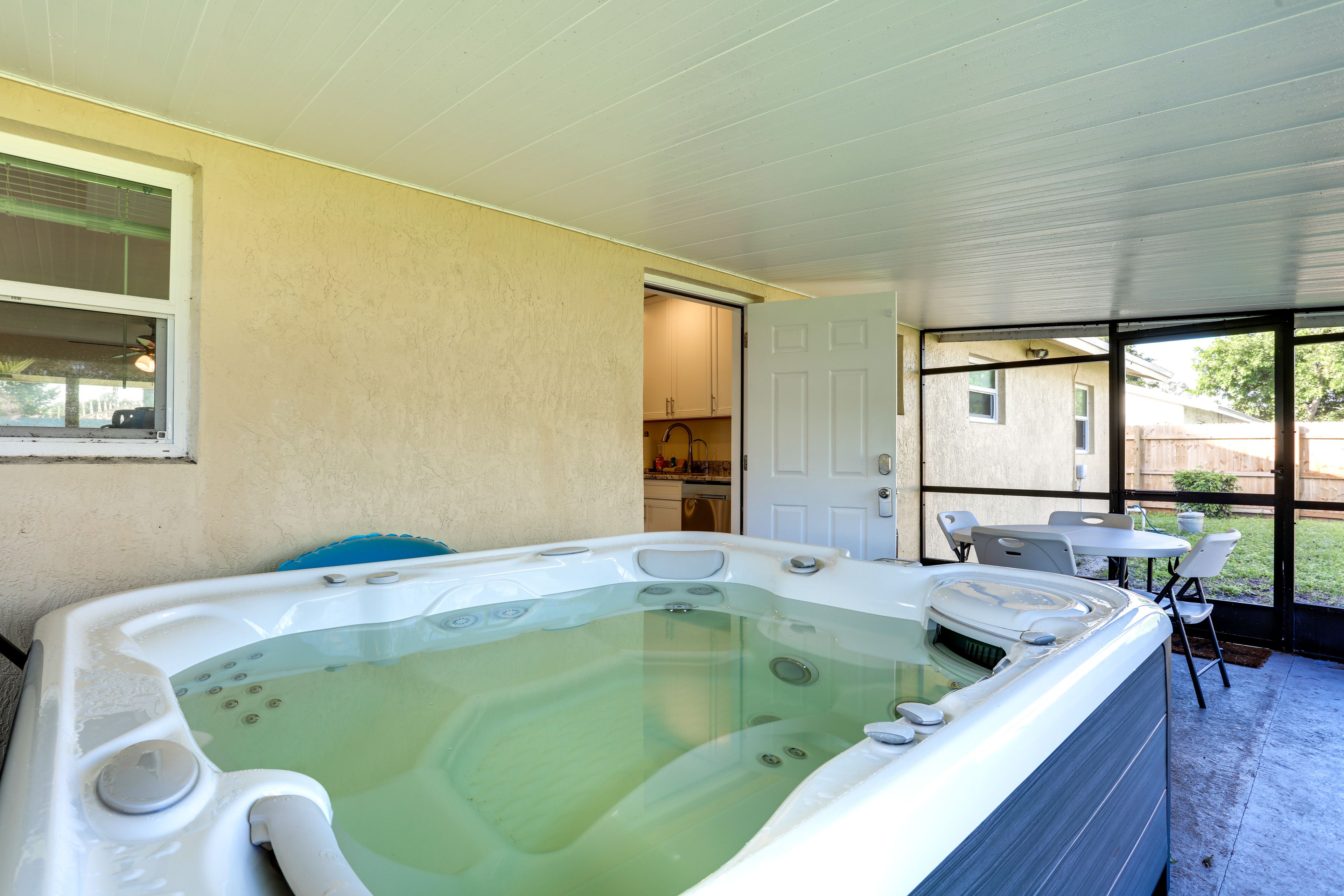 Screened Porch | Private Hot Tub | Outdoor Dining