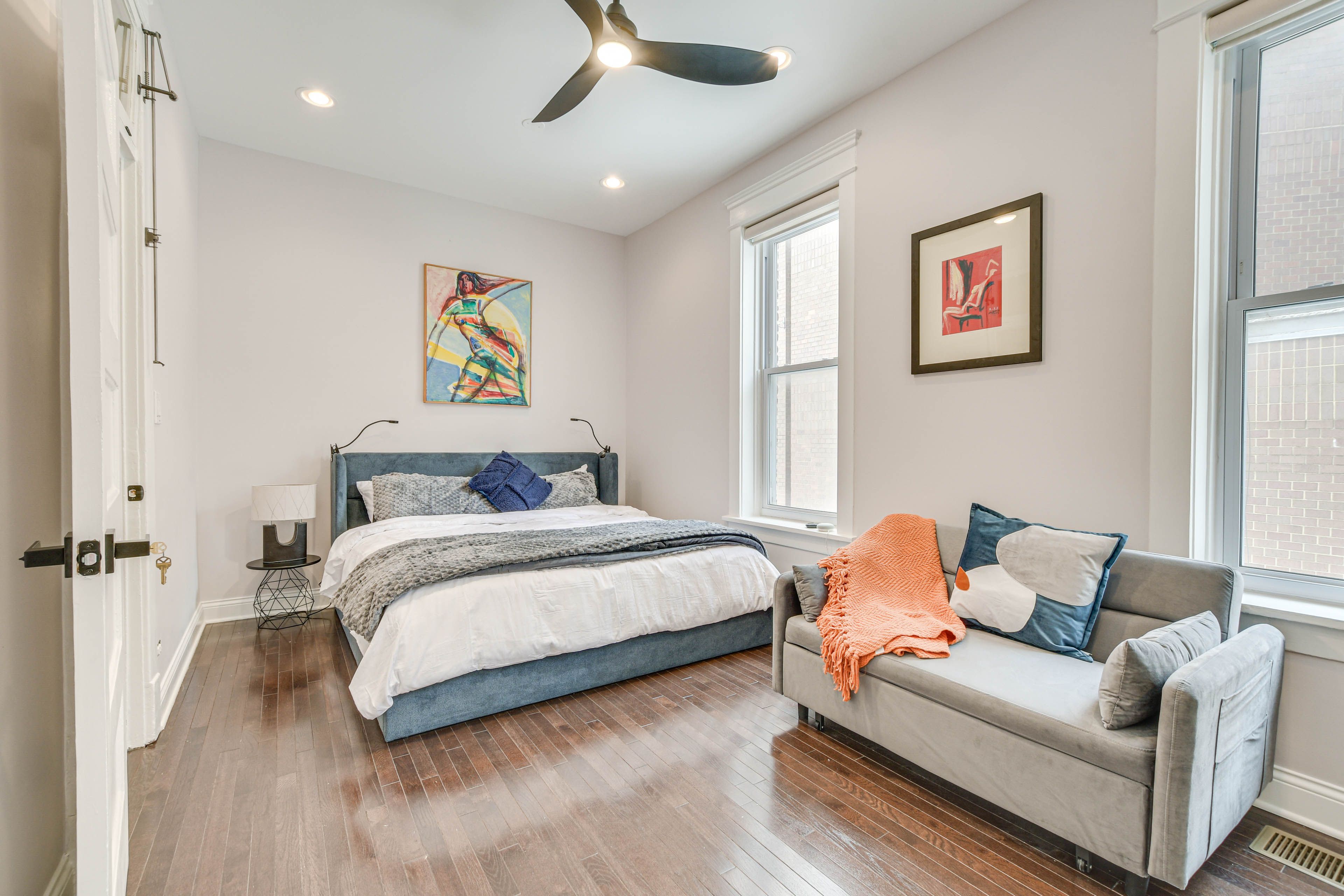 Bedroom 1 | King Bed | Full Sleeper Sofa