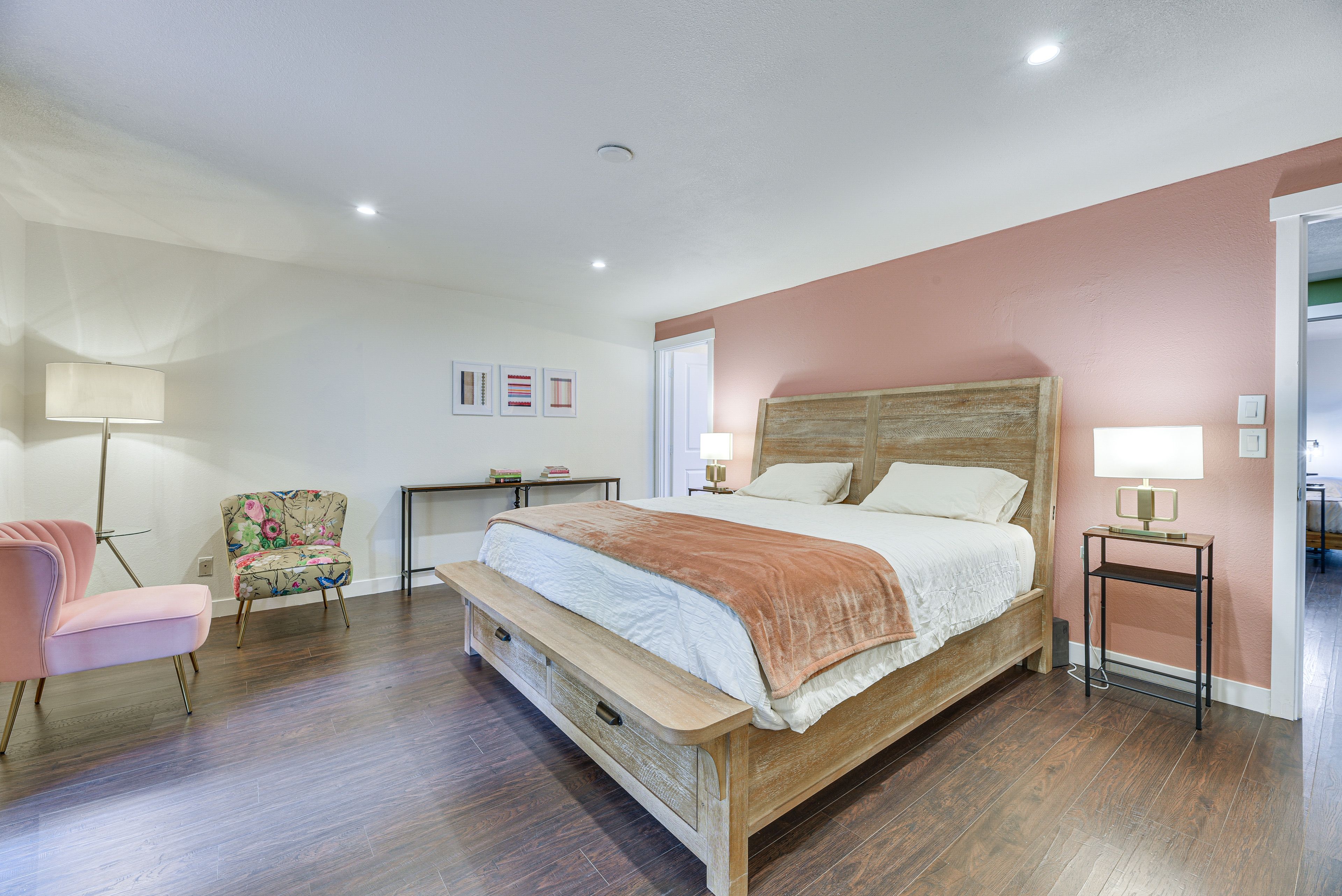 Bedroom 1 | King Bed | Linens Provided | 2nd Floor