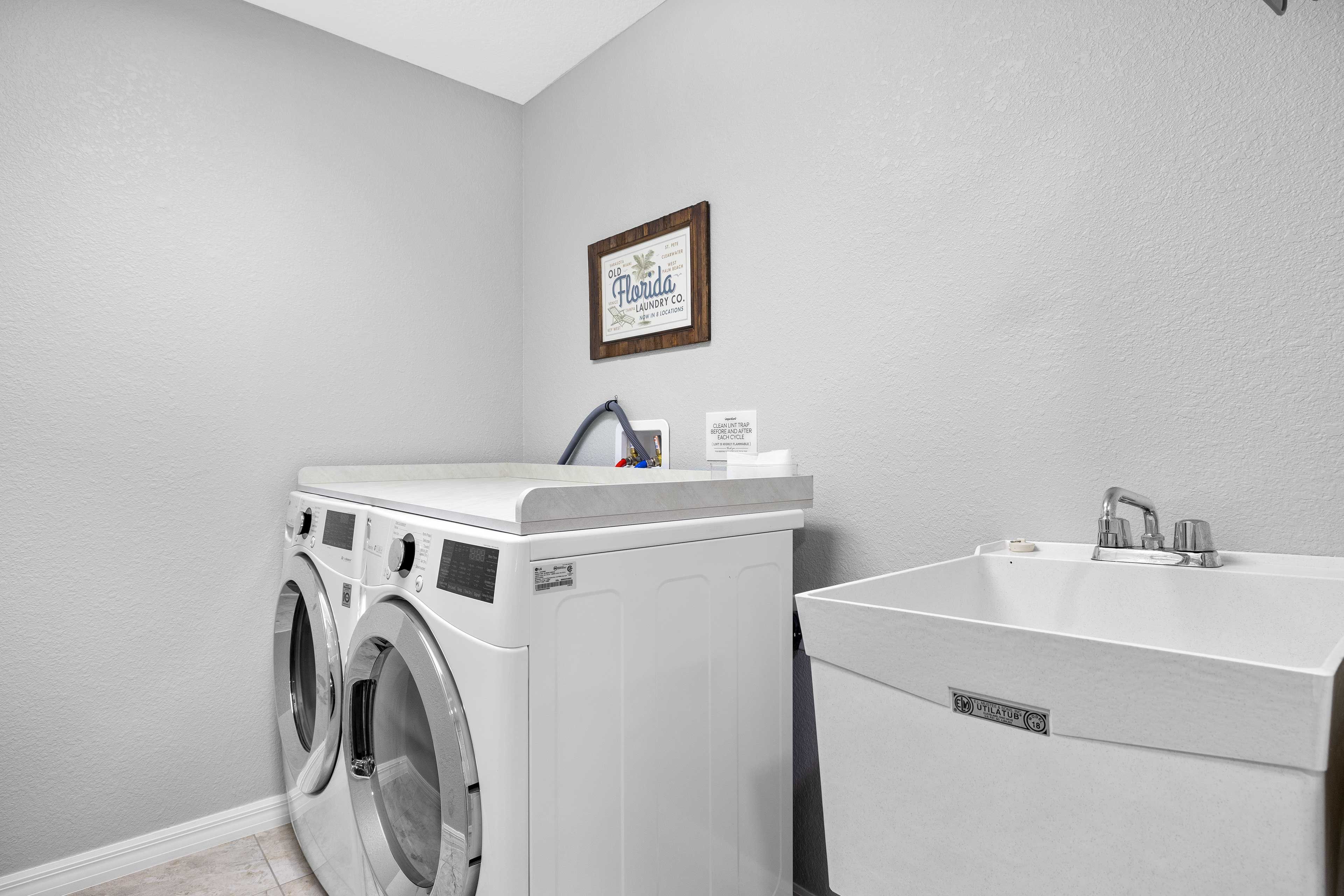 Washer & Dryer | Iron & Board
