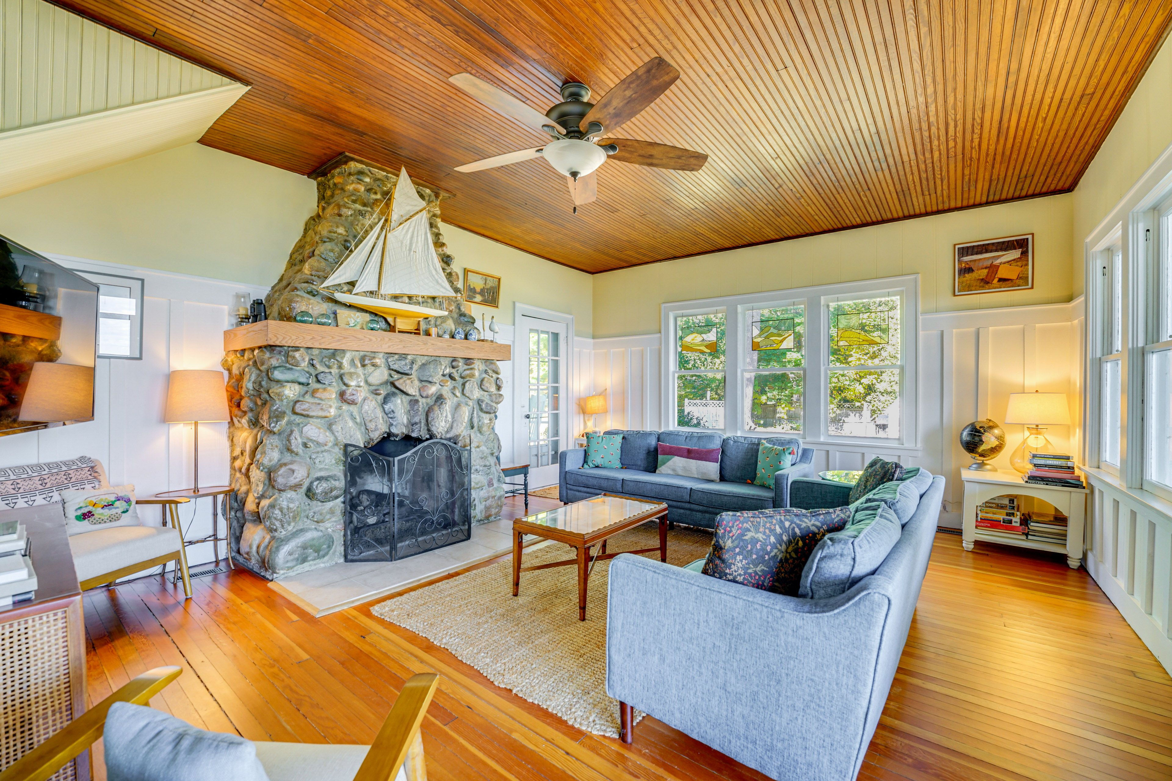 Living Room | 2-Story Home | Flat-Screen TV