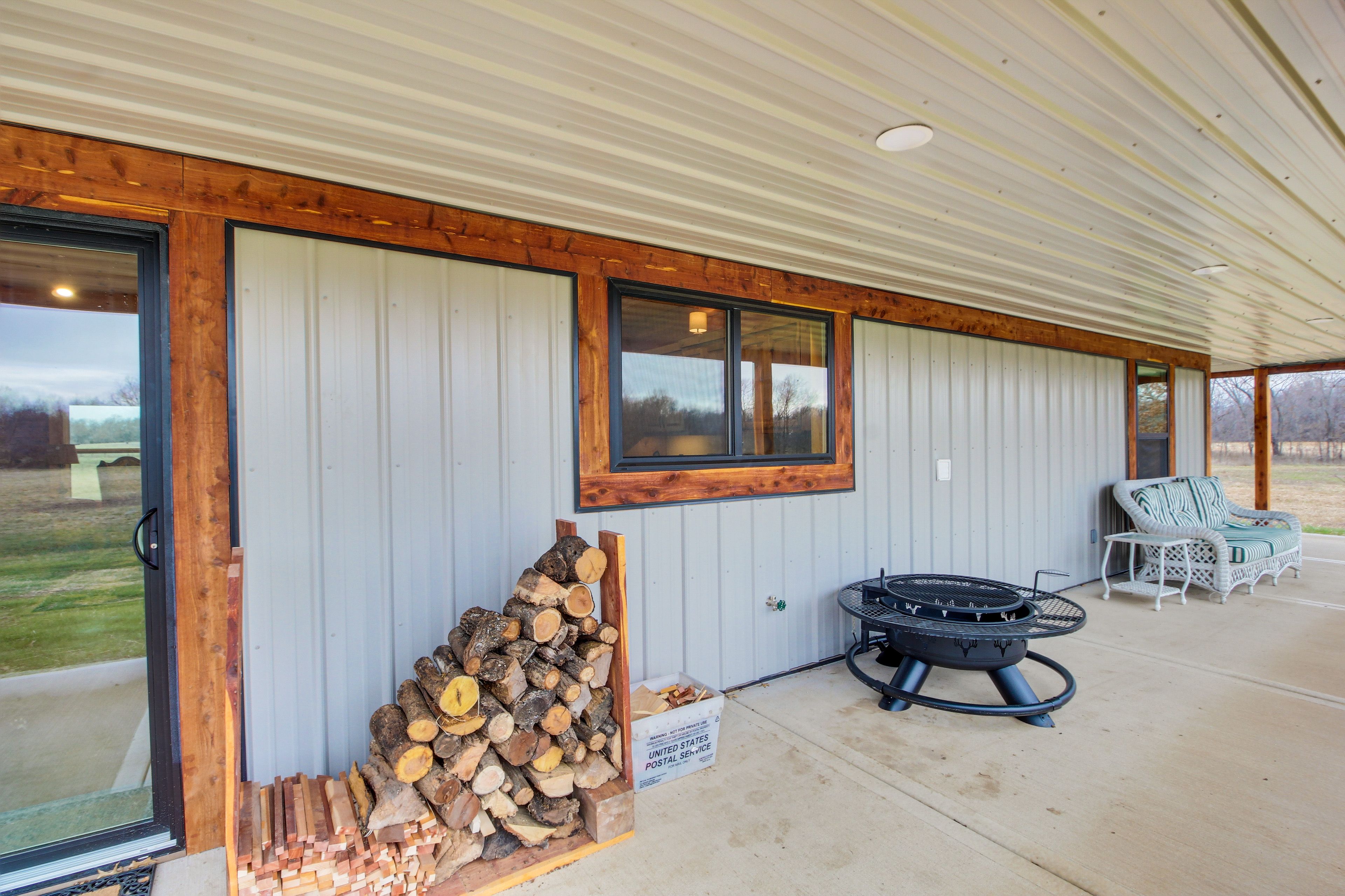 Wraparound Porch | Wood-Burning Fire Pit (Wood Provided) | Gas Grill