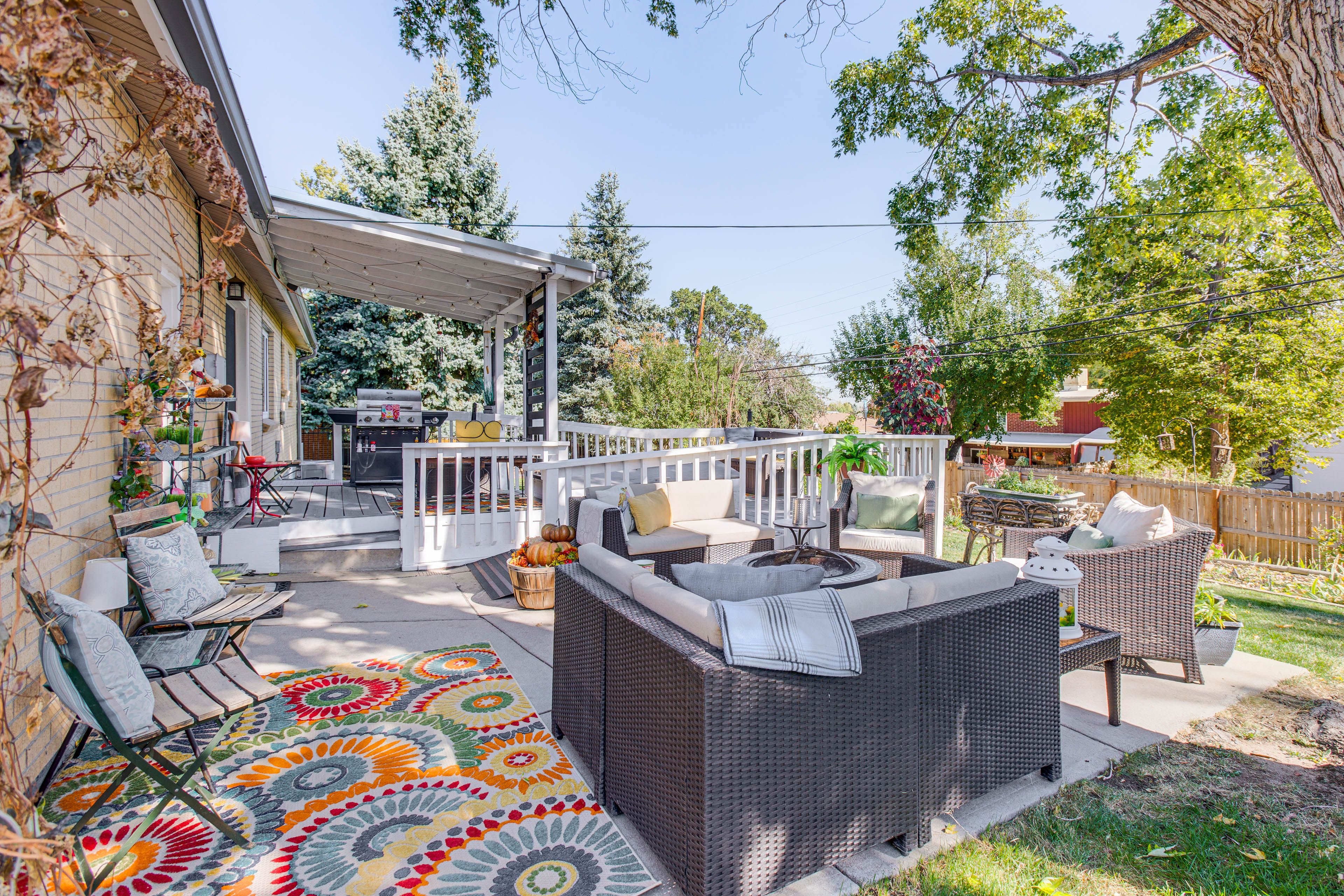 Private Patio | Fire Pit