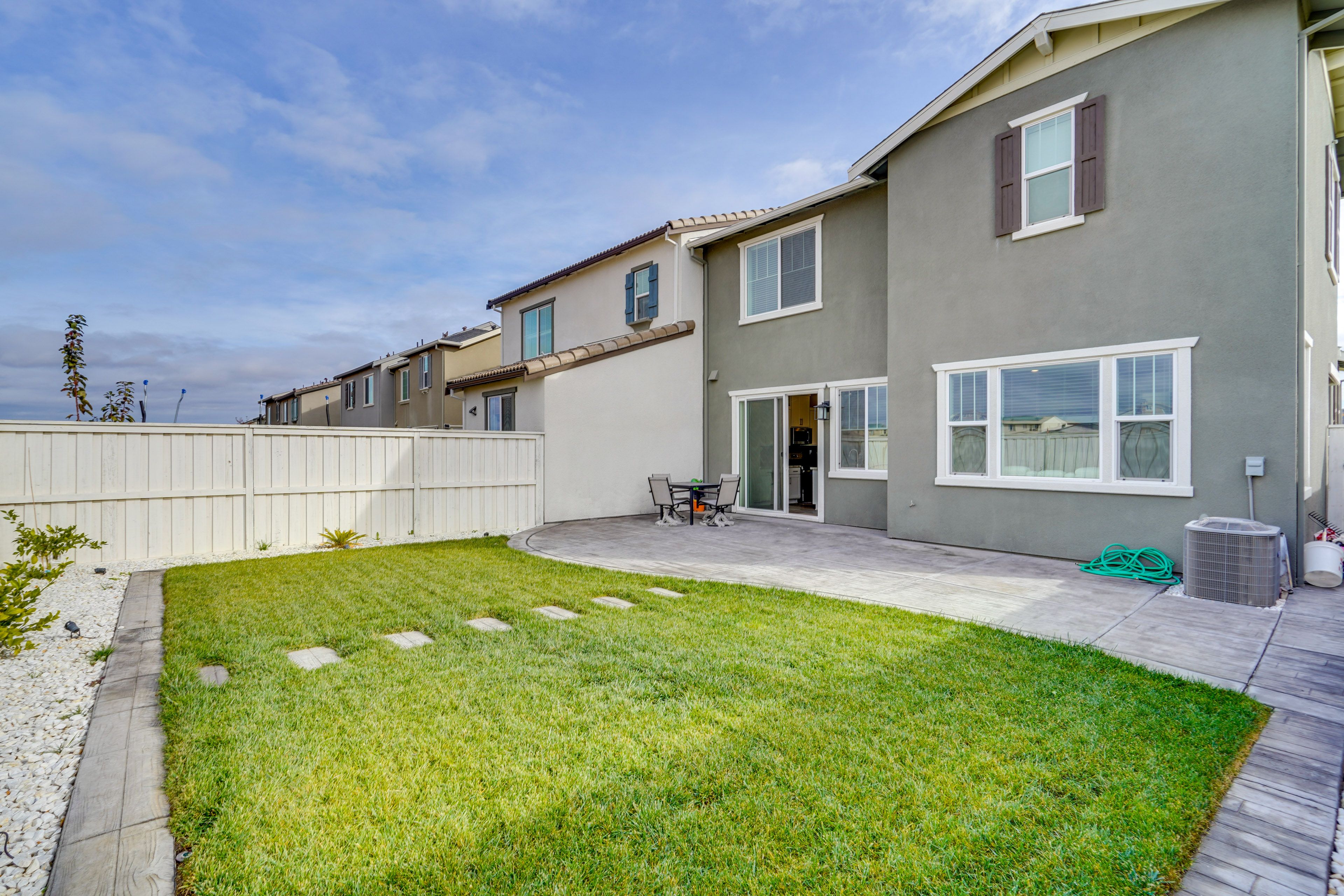 Fenced Backyard