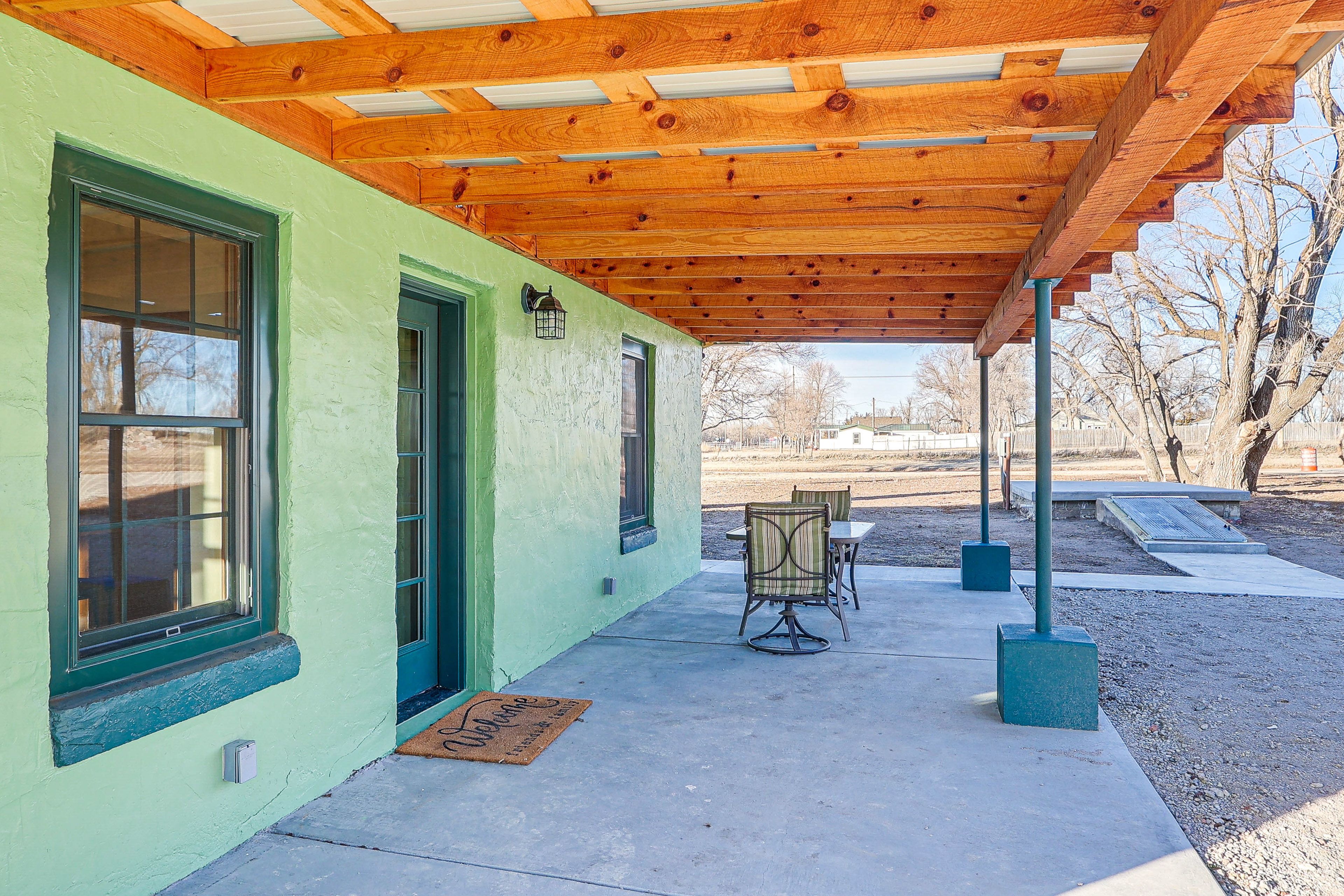 Patio | Spacious Lawn | Pet Friendly