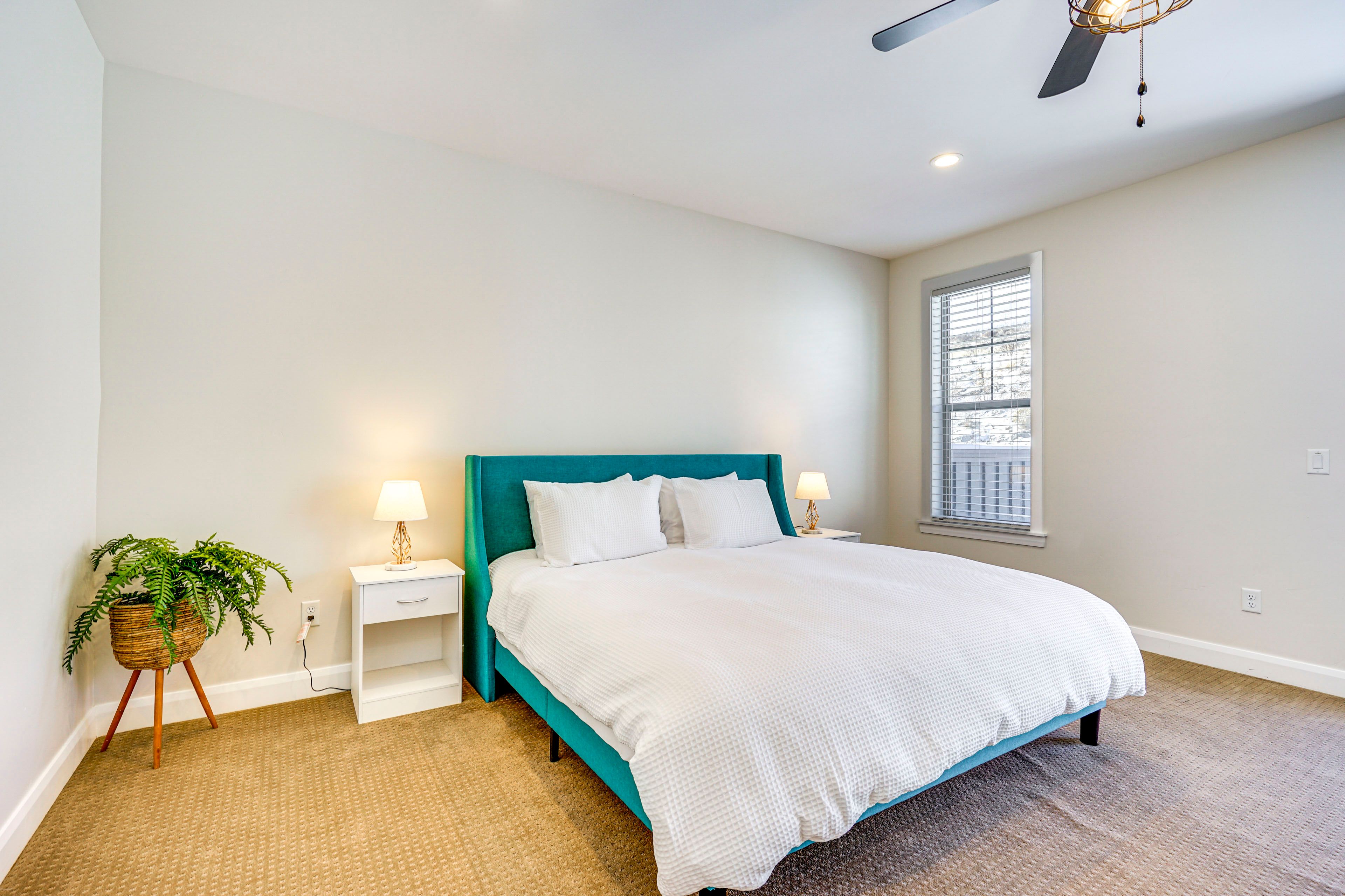 Bedroom 1 | 2nd Floor | California King Bed | Linens Provided