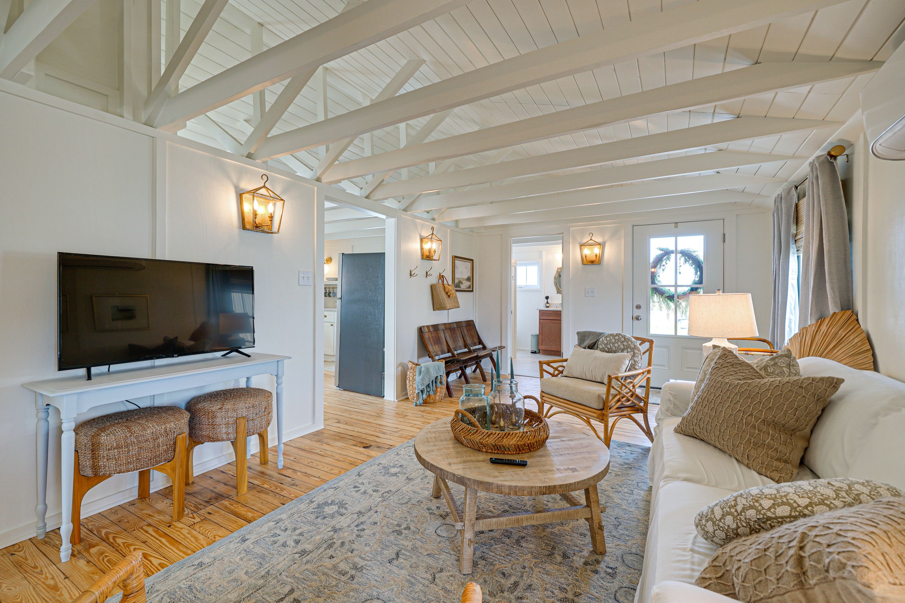 Surf City Vacation Rental | 2BR | 1BA | 700 Sq Ft | Steps Required