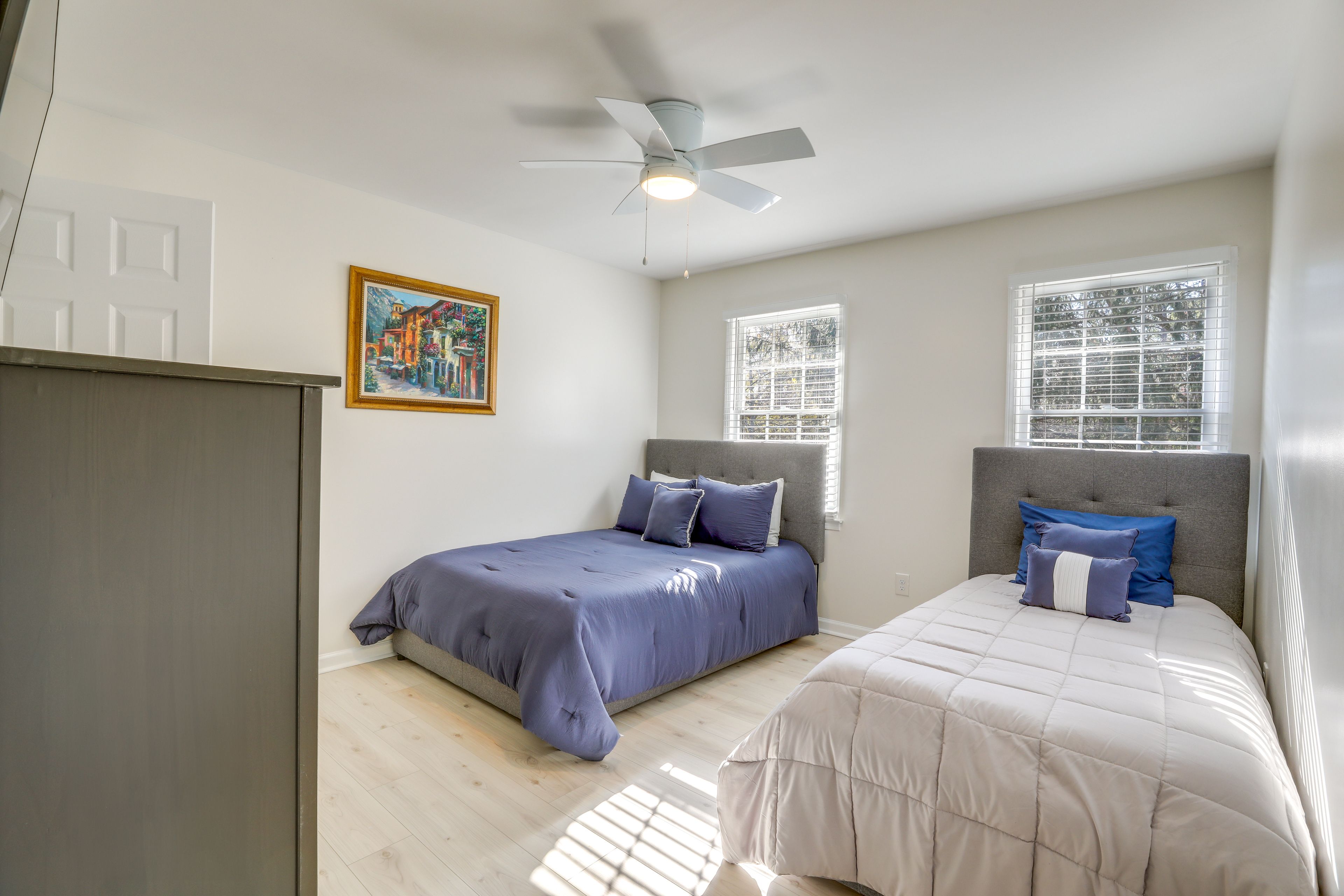 Bedroom 3 | 2nd Floor | Full Bed | Twin Bed | Smart TV