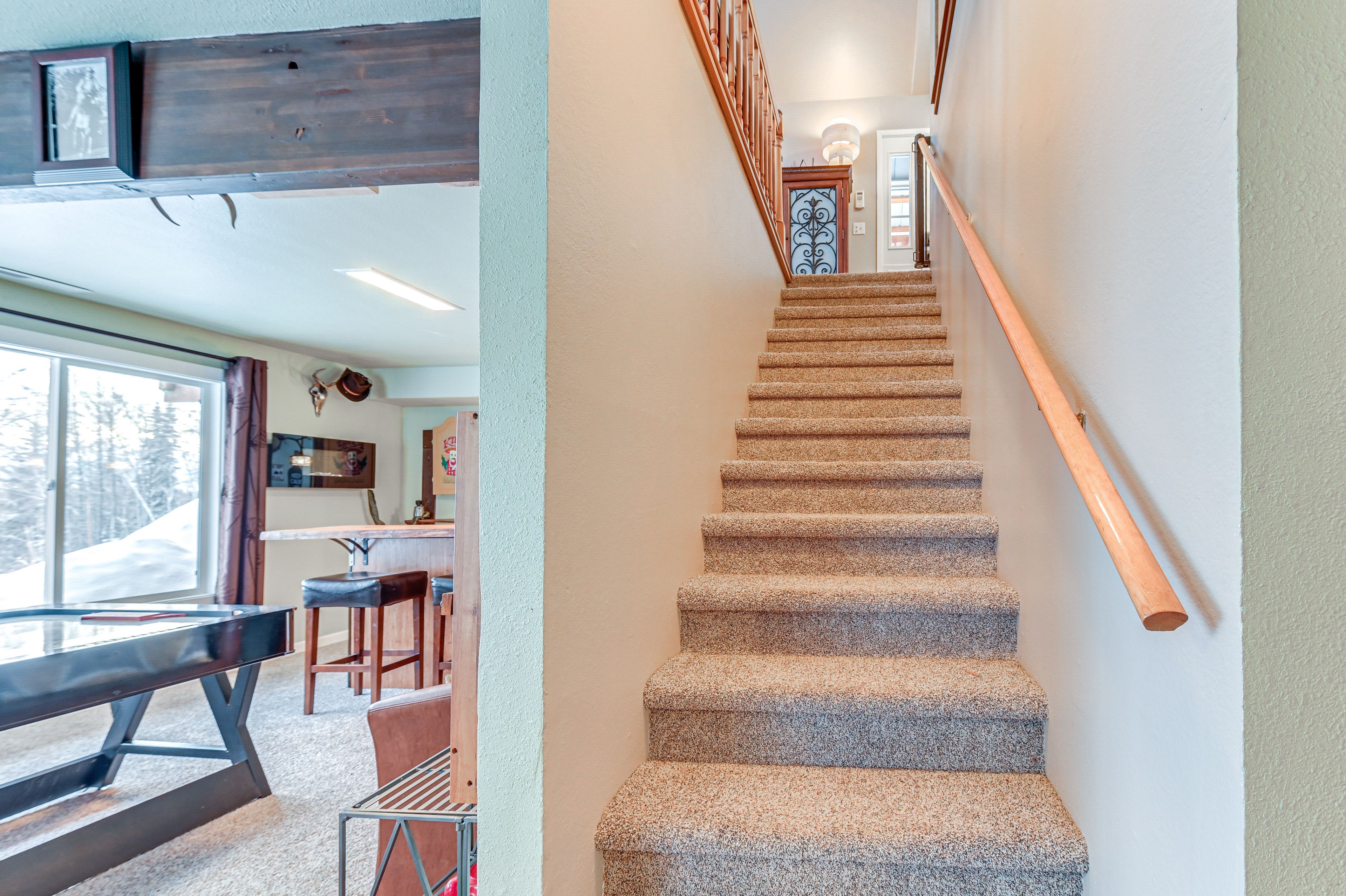 Stairs to Access Lower Level