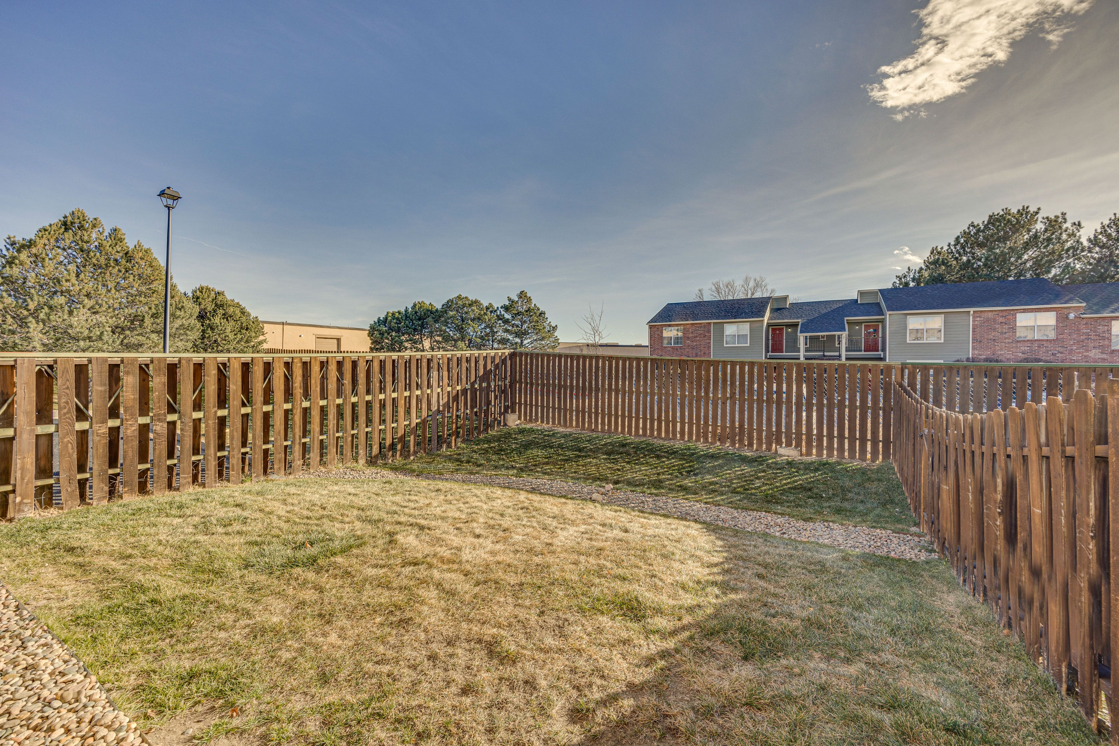 Fenced-In Backyard