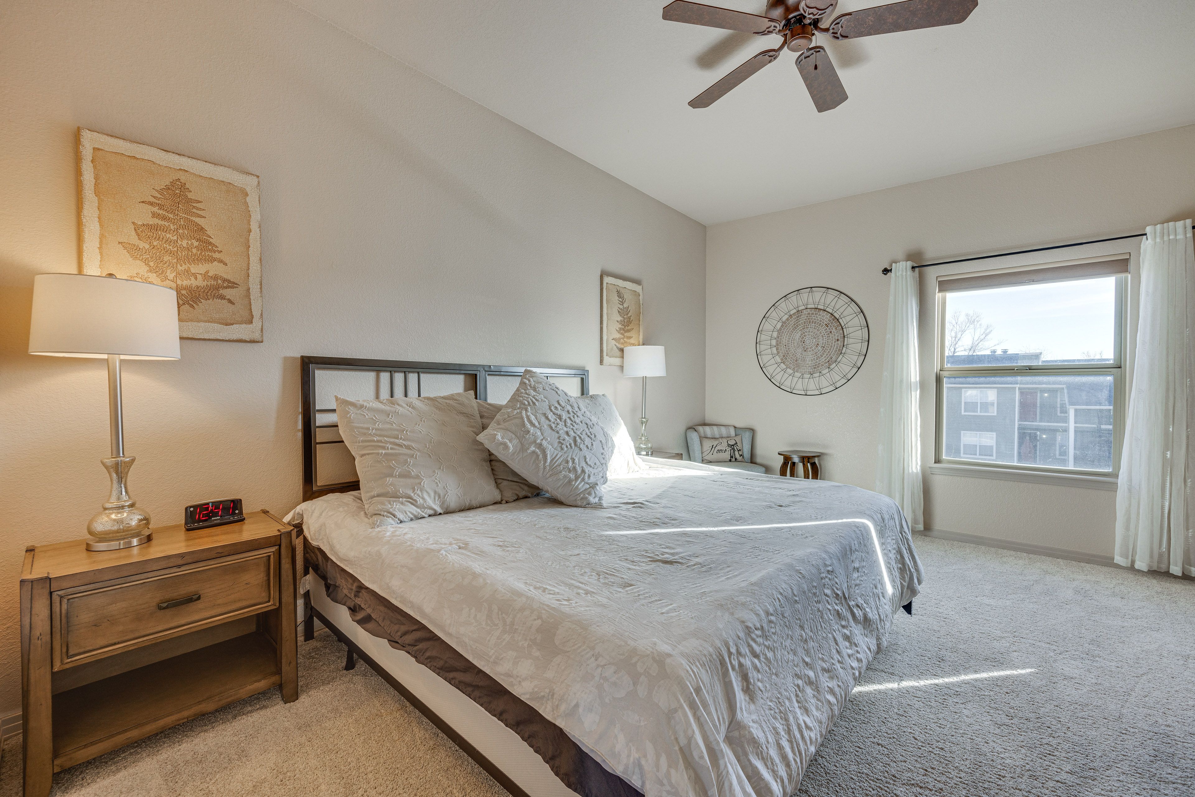 Bedroom 1 | California King Bed | Linens Provided | En-Suite Bathroom