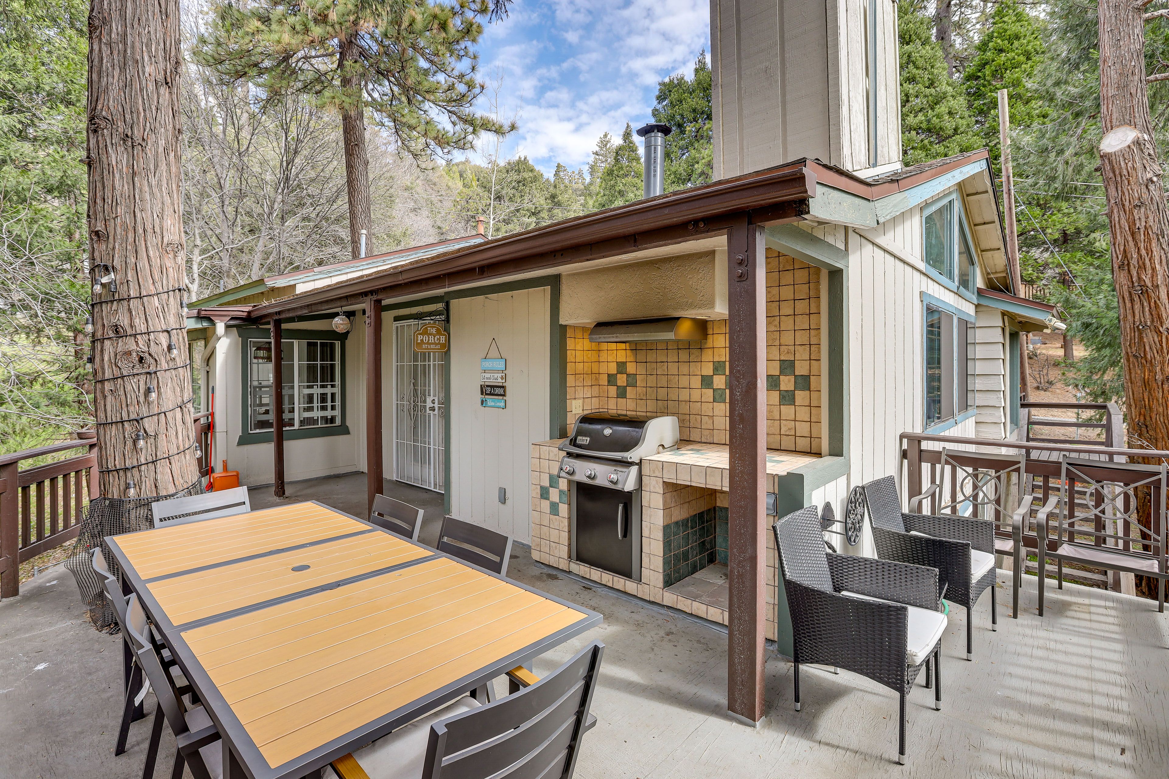 Deck | Gas Grill | Wooded Views