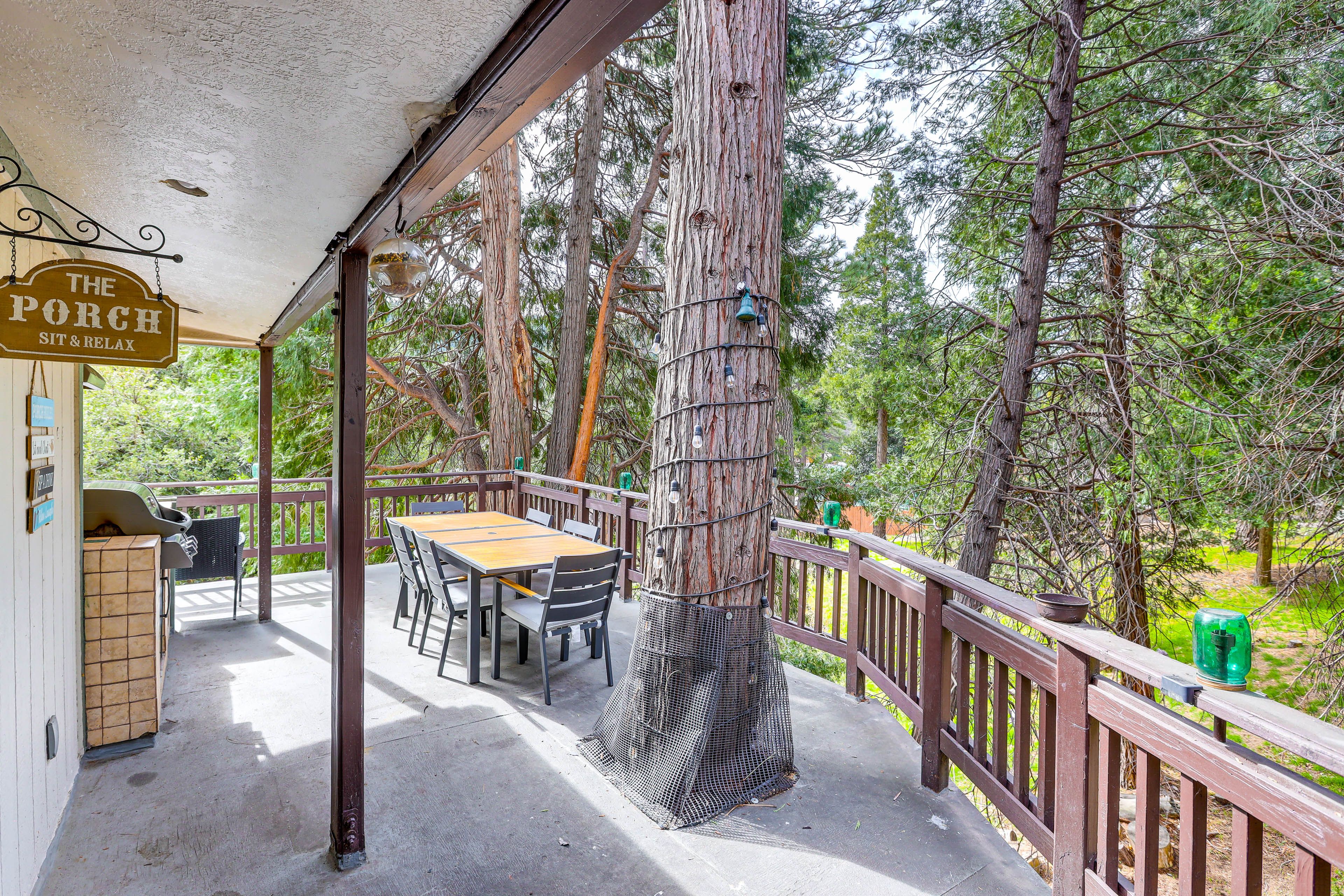 Deck | Gas Grill | Wooded Views