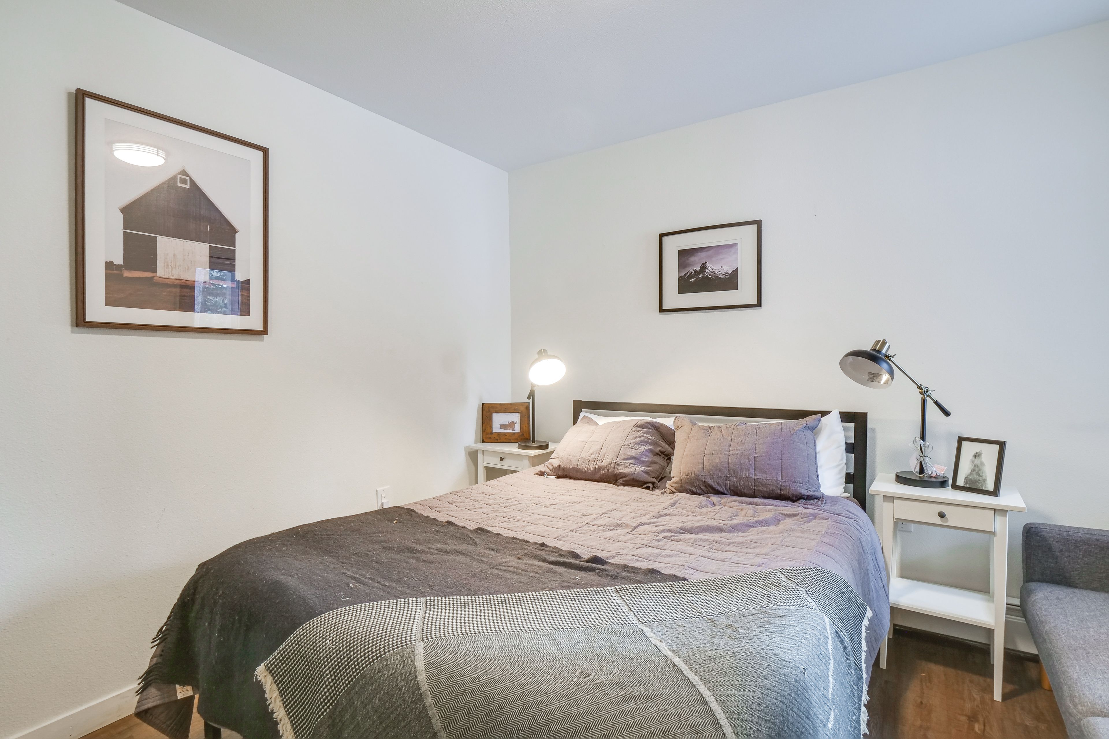 Bedroom 1 | Queen Bed | Linens Provided | Smart TV
