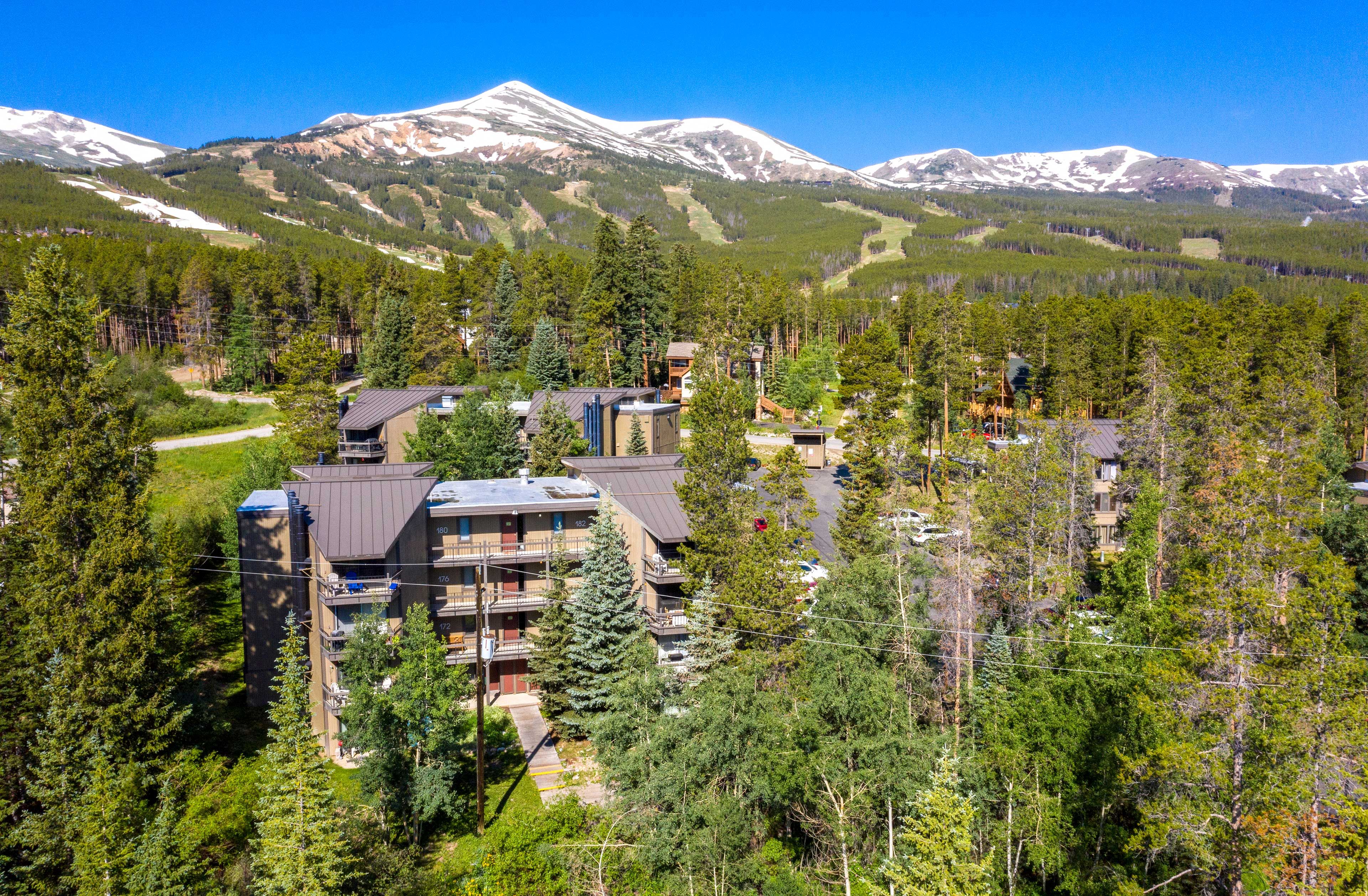 Exterior | Community Parking Lot (1 Vehicle) | Walk to Base of Peak 8