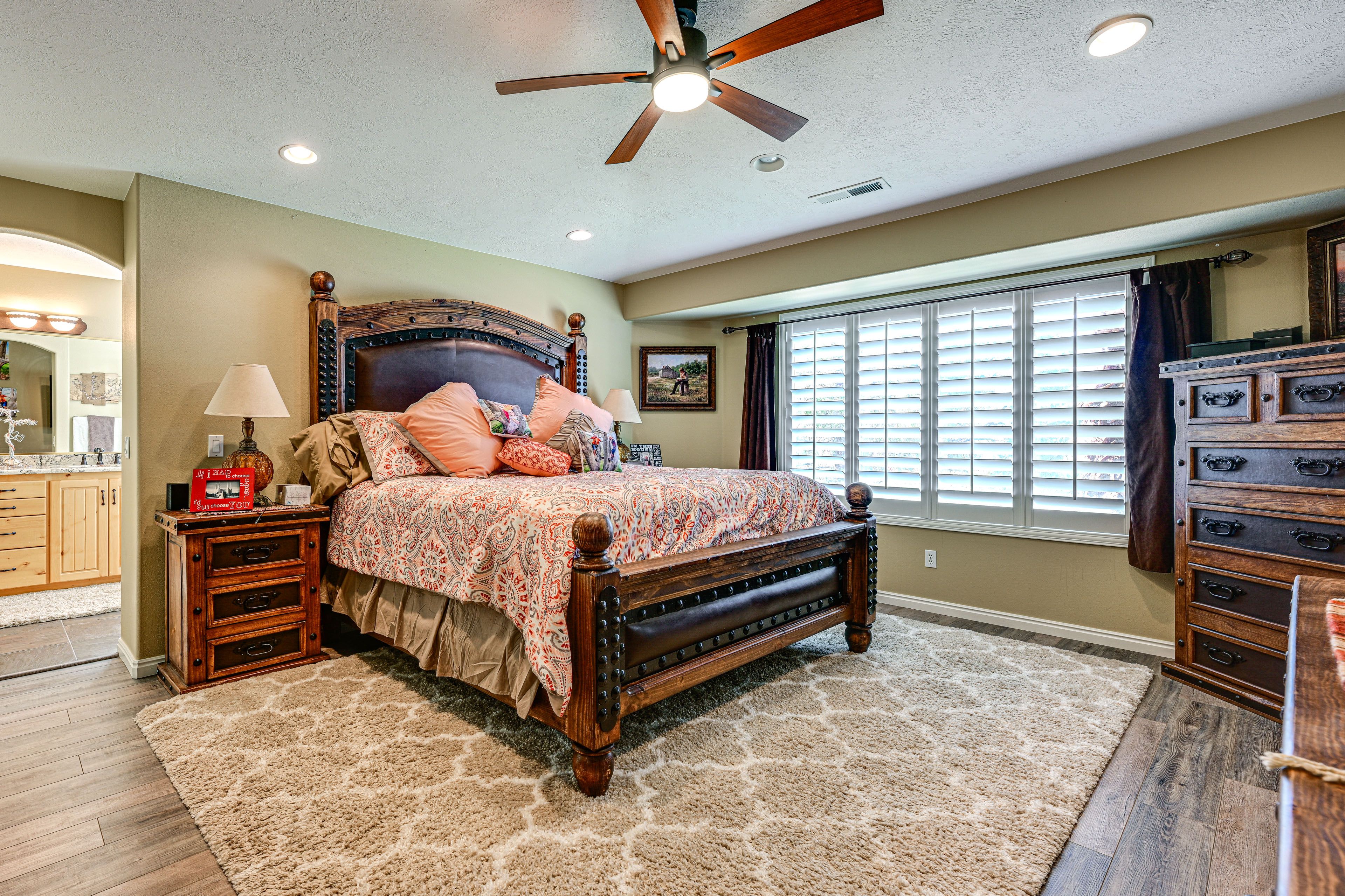 Bedroom 1 | King Bed | Twin Floor Mattress | Main Level