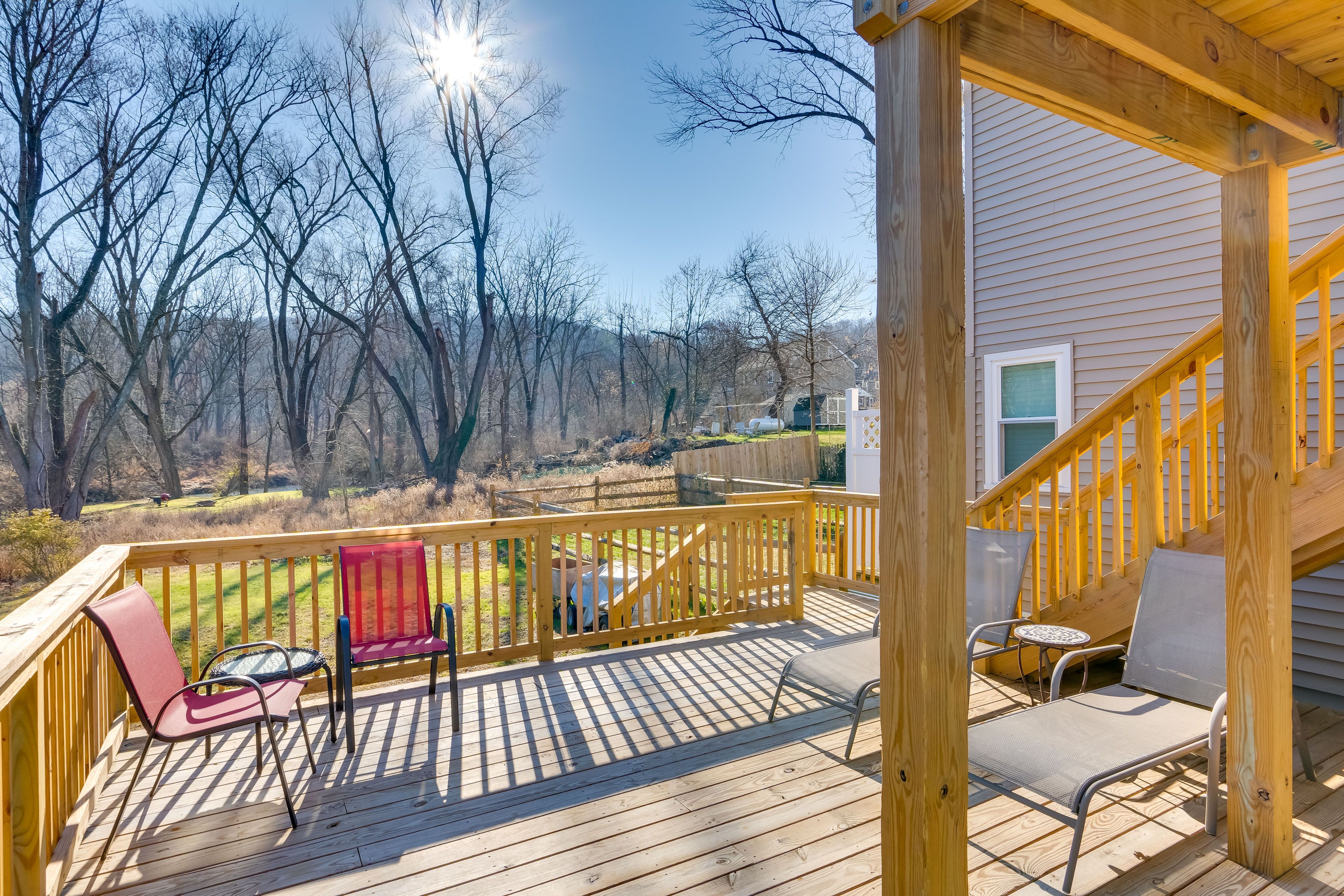 Deck | River Views | On-Site Walking Path