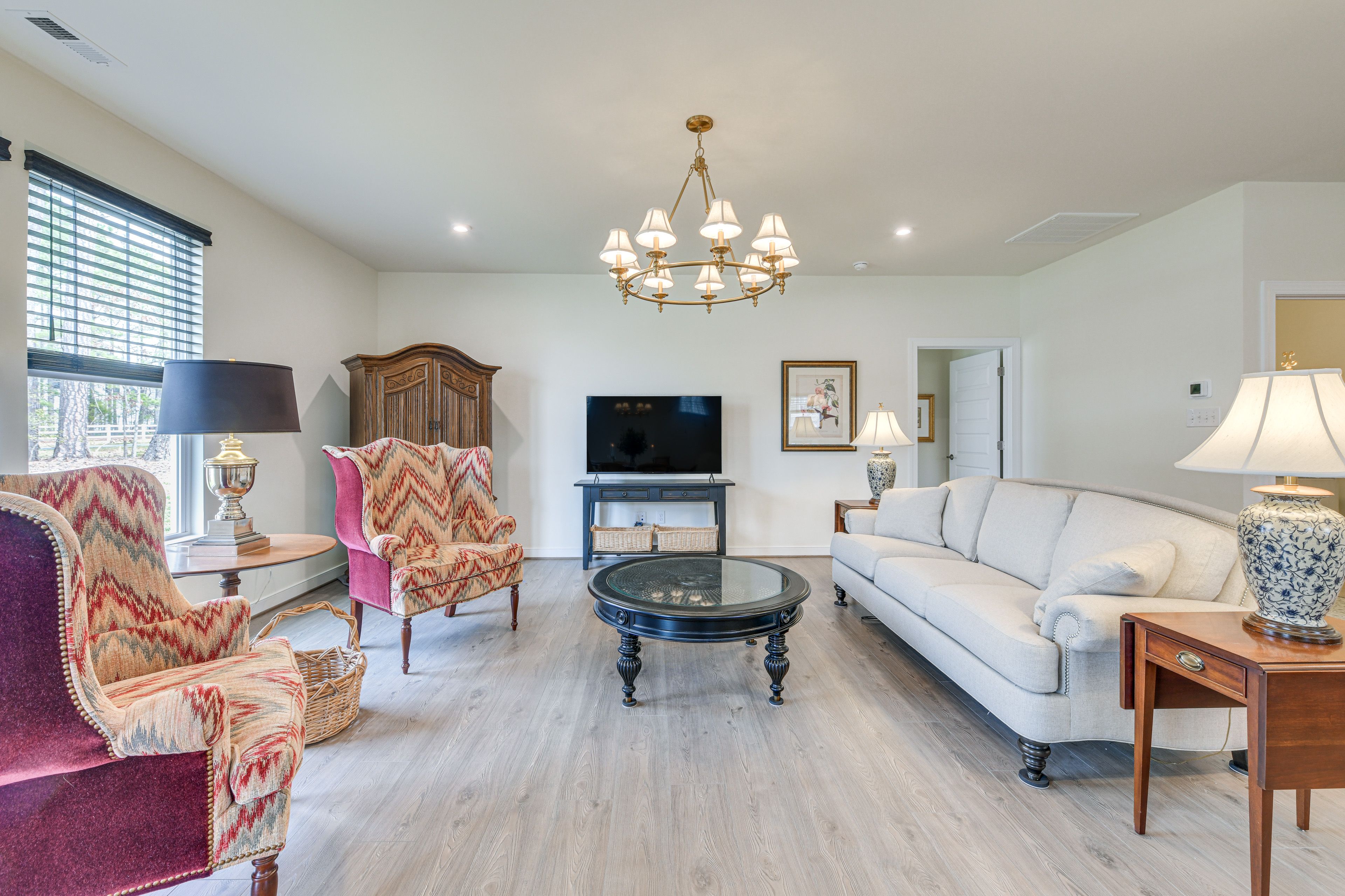 Chester Vacation Rental | 2BR | 2BA | Step Required | 1,608 Sq Ft
