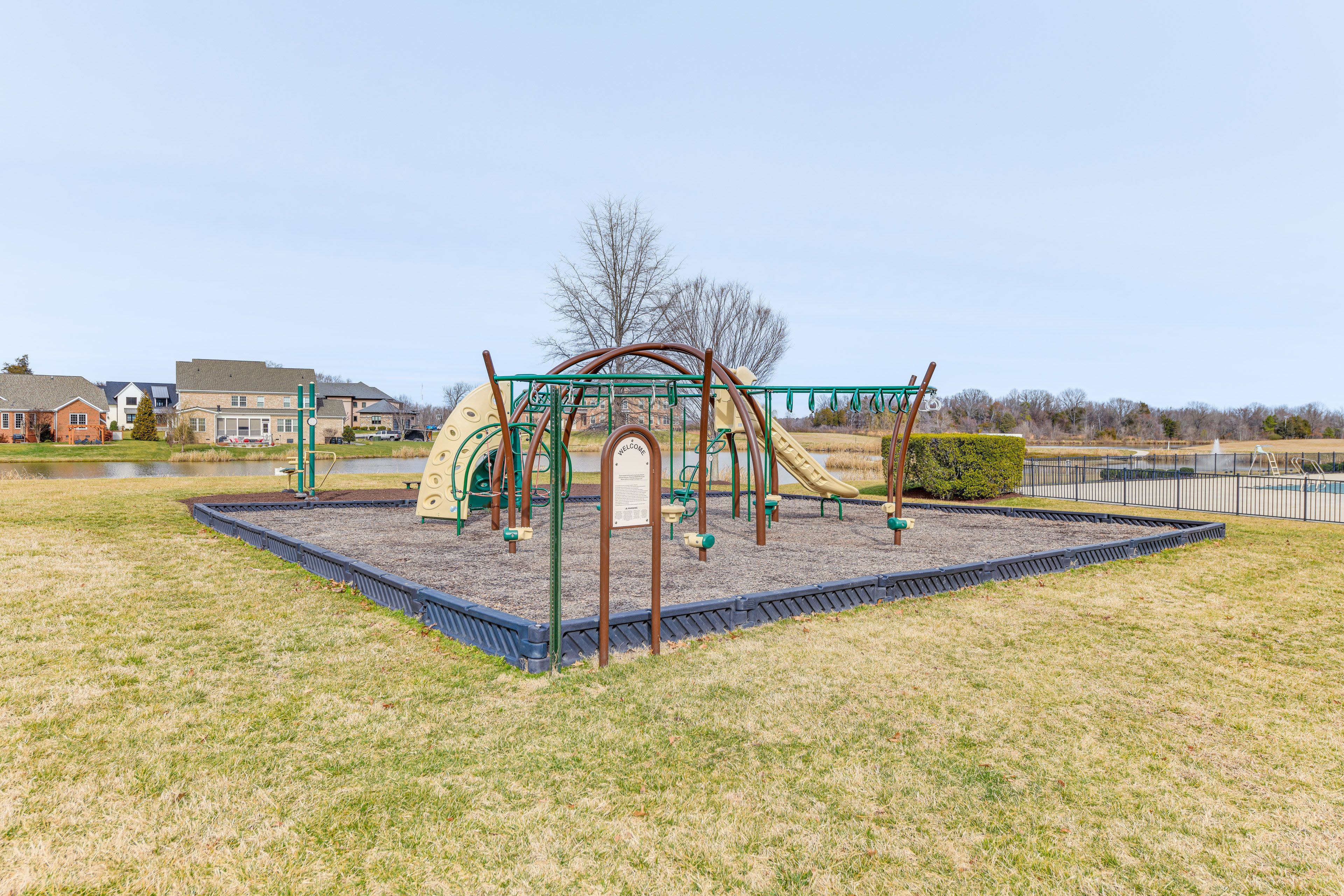 Community Playground | Community Outdoor Pool | Lakes + Ponds