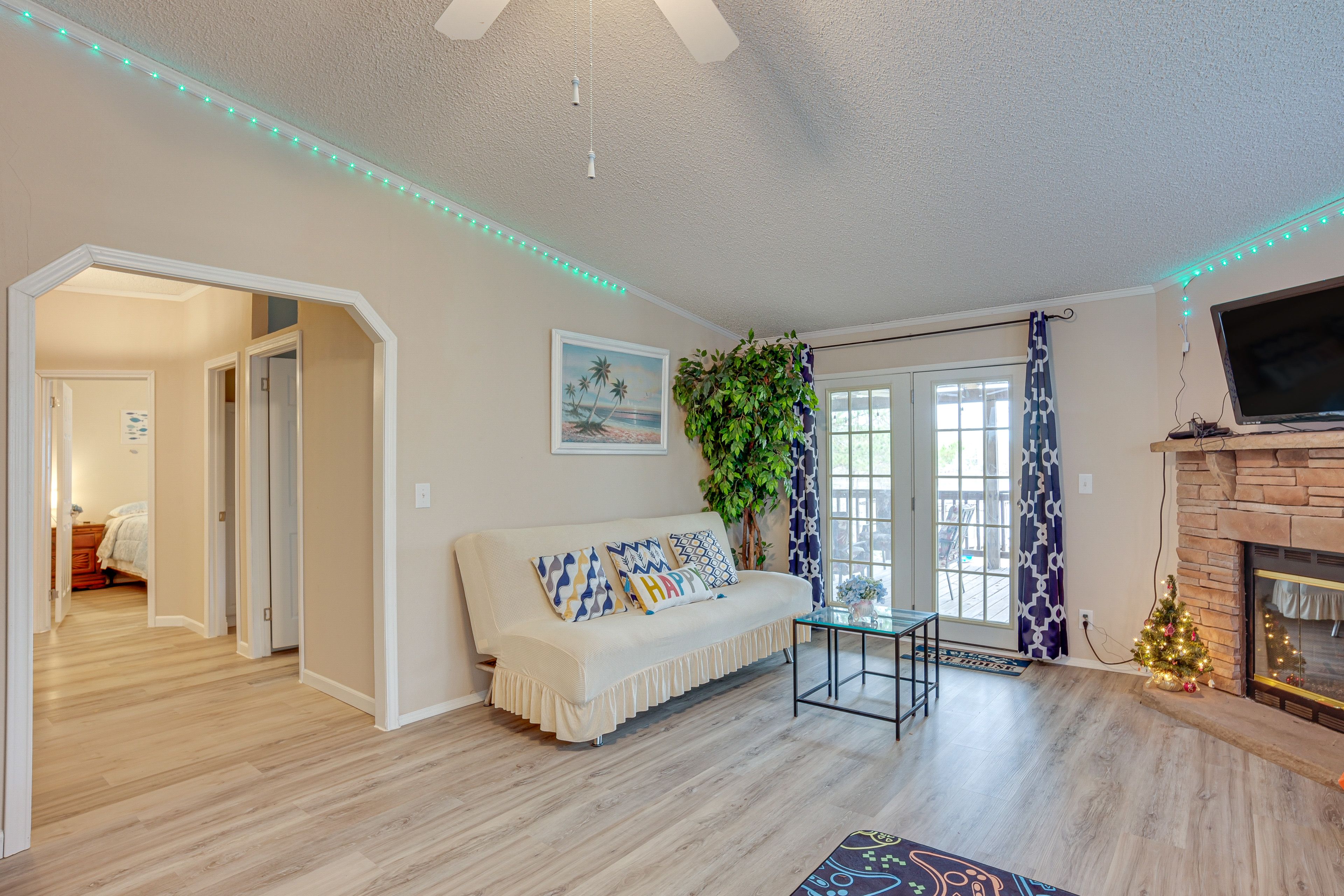 Living Room | Board Games & Books | Fireplace | Full Sleeper Sofa