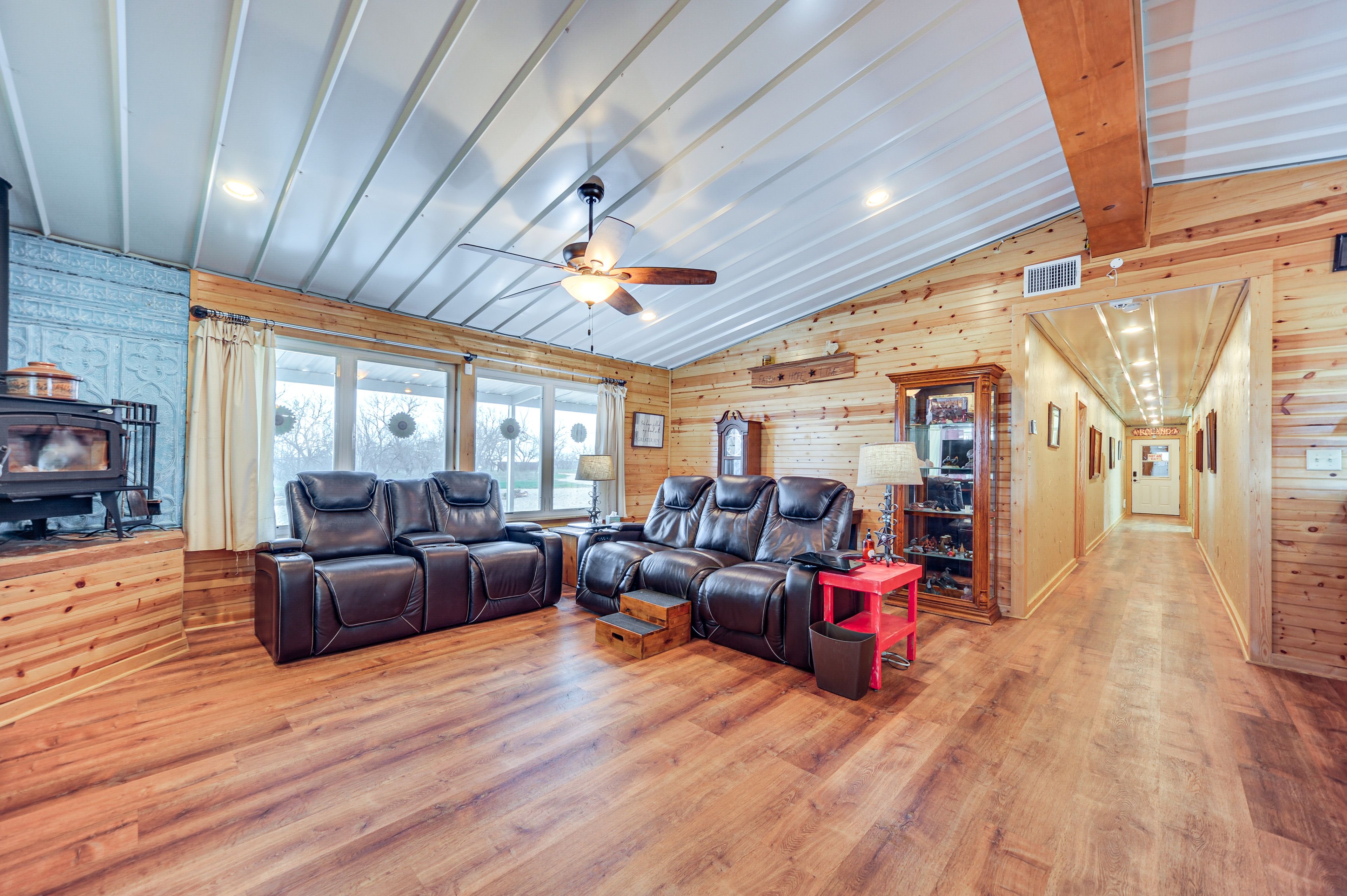 Living Room | Wood-Burning Stove