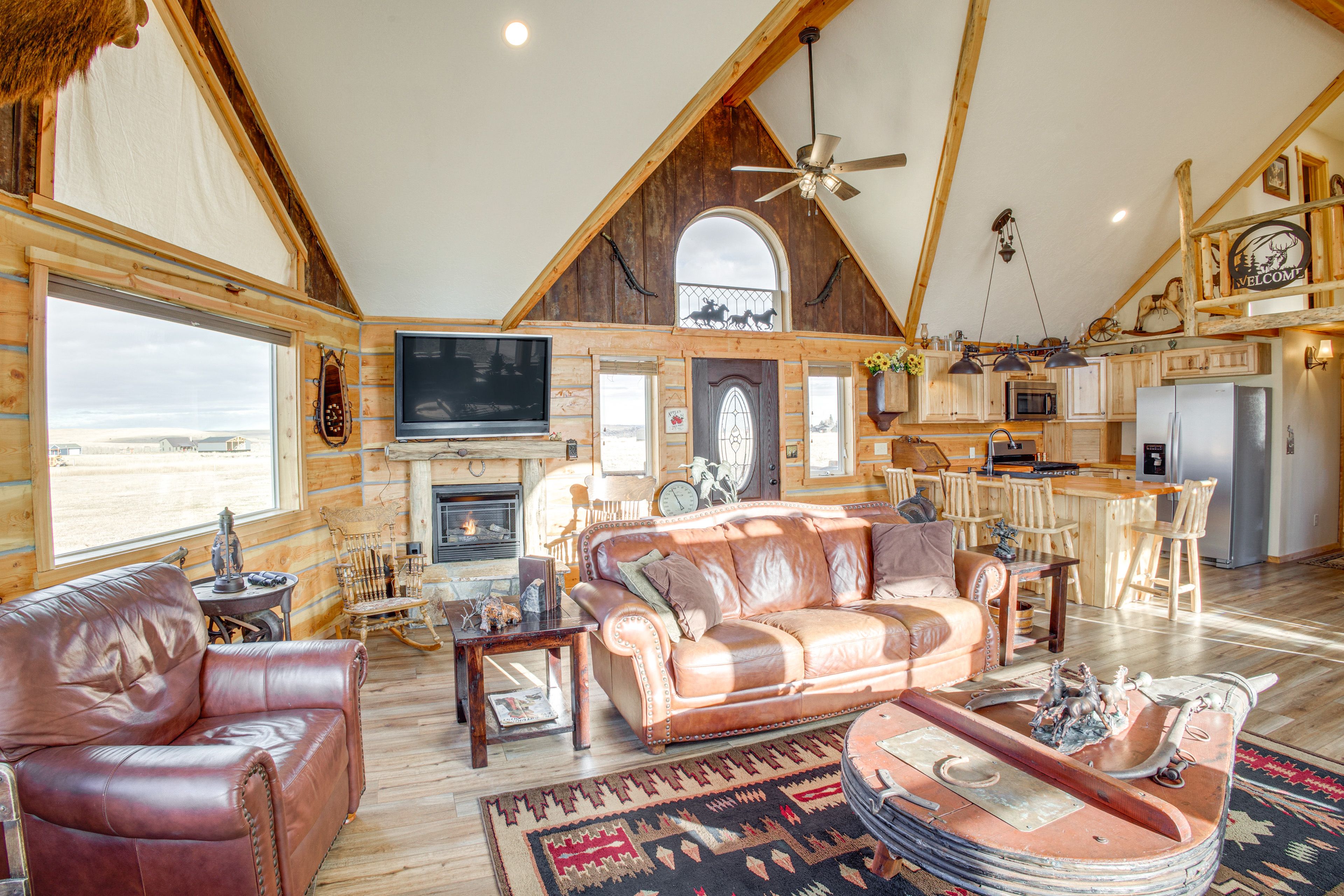 Roberts Vacation Rental | 3BR | 2BA | 1,500 Sq Ft | 2 Steps to Enter
