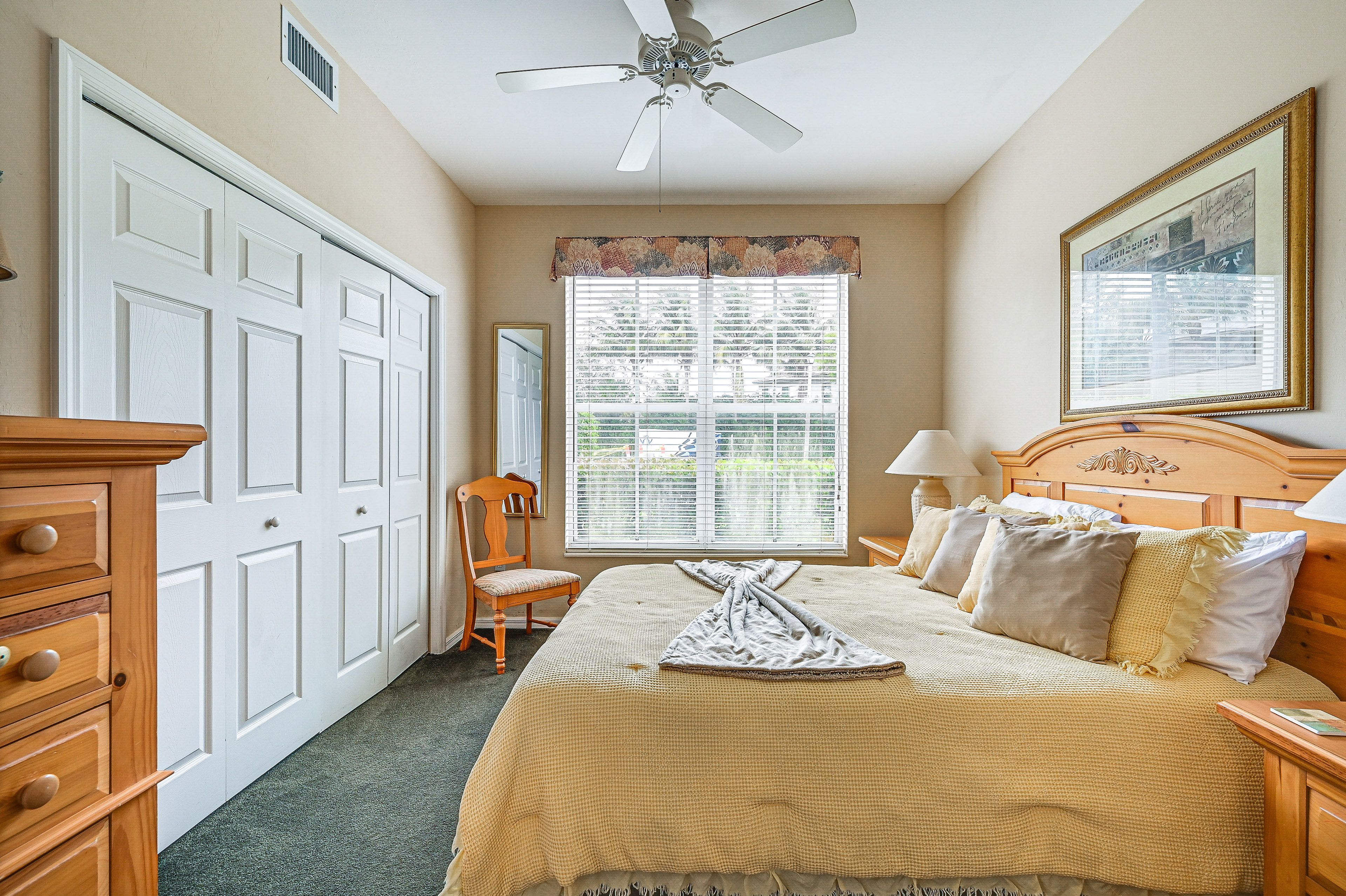 Bedroom 2 | Queen Bed | Flat-Screen TV