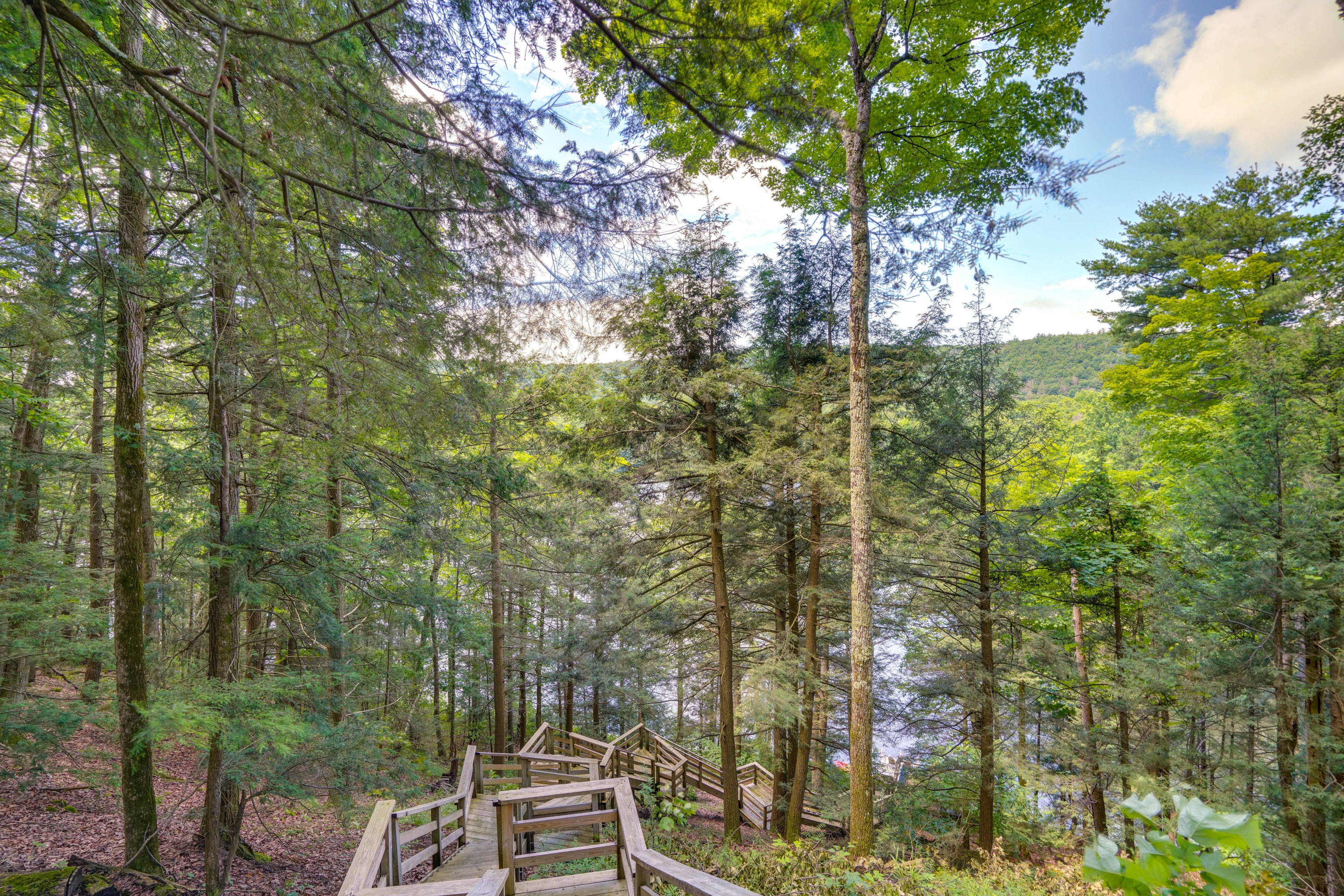 Stairs to Water Access