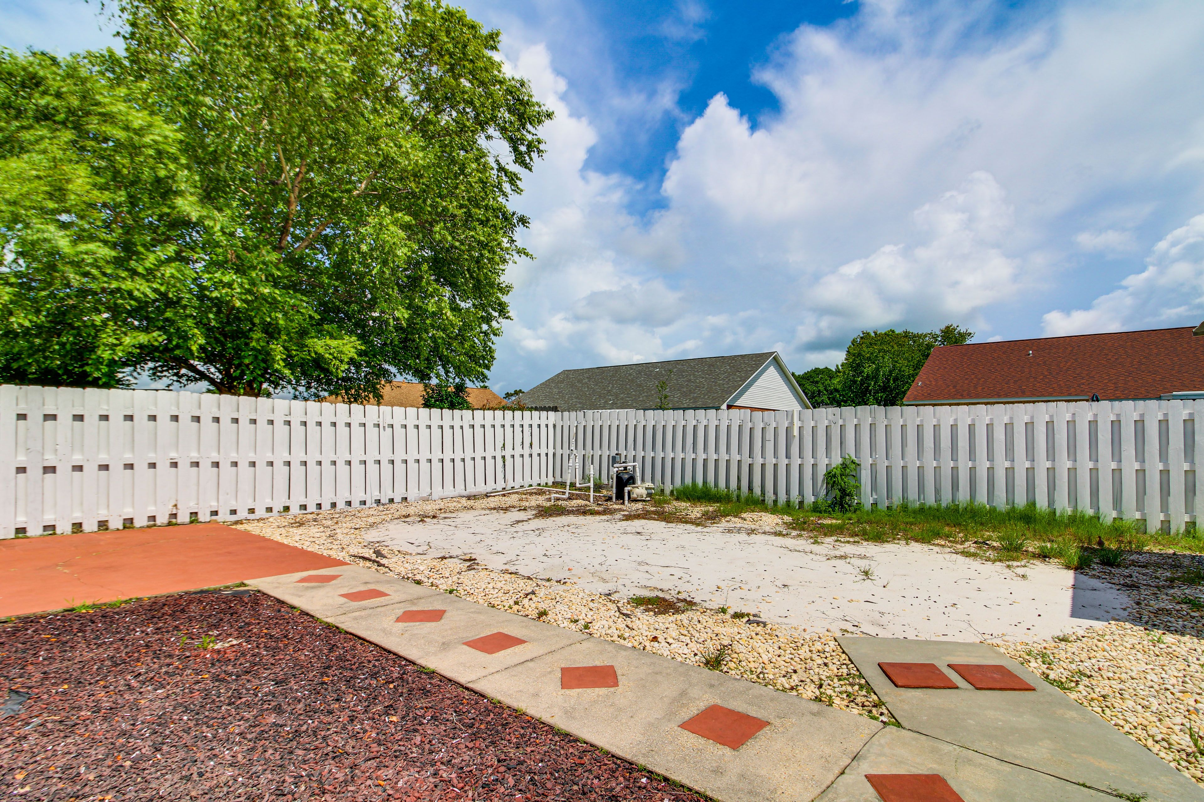 Fenced Backyard