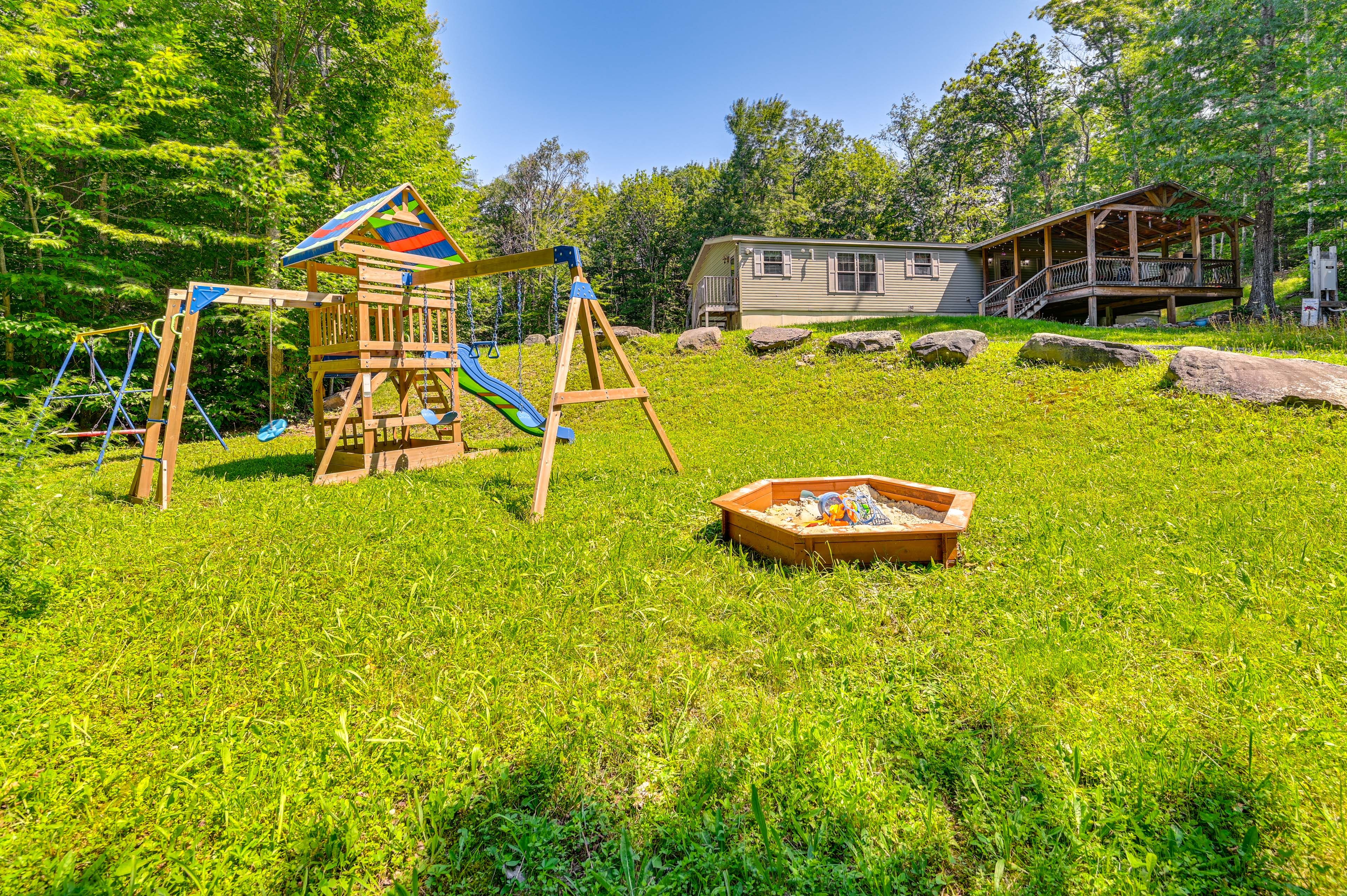 Exterior | Private Playground | Sandbox